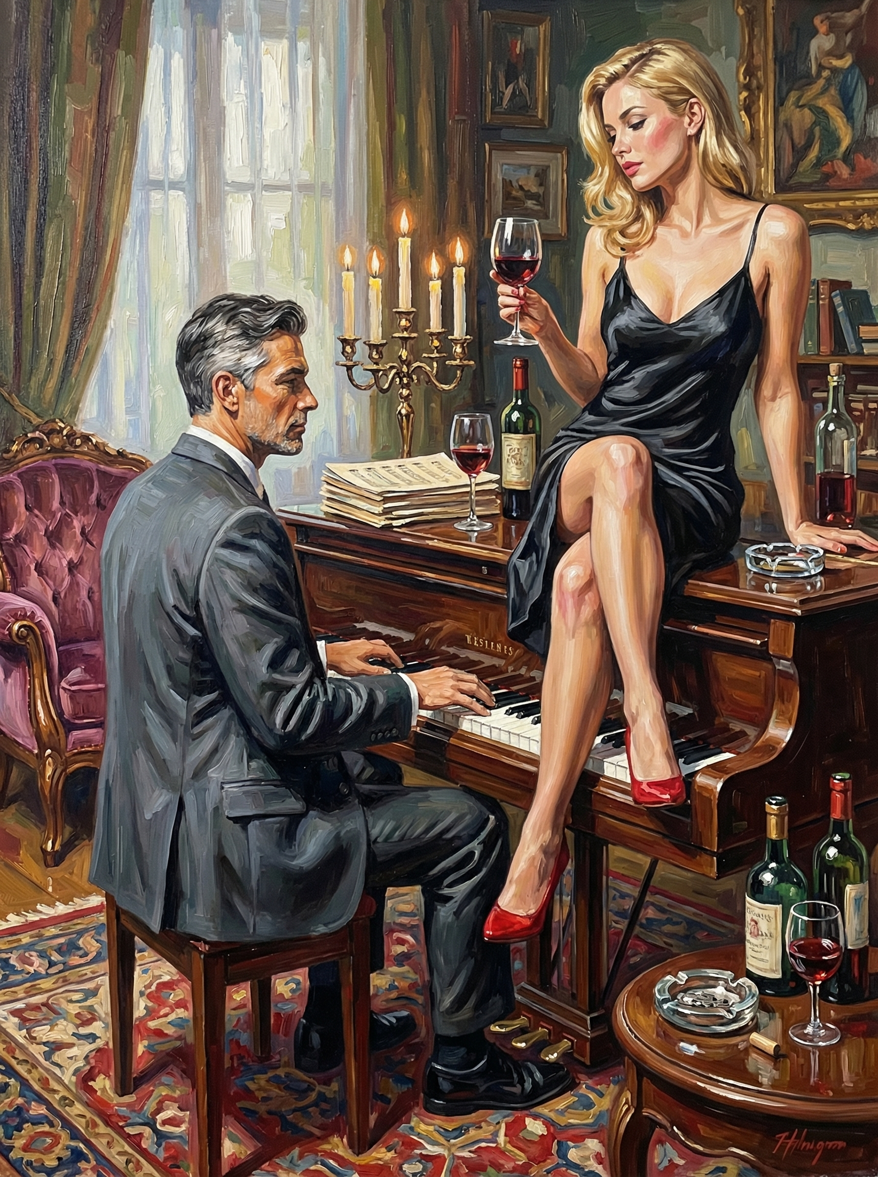 Distinguished Company (100 Color Diamond Painting) Diamond Painting kit
