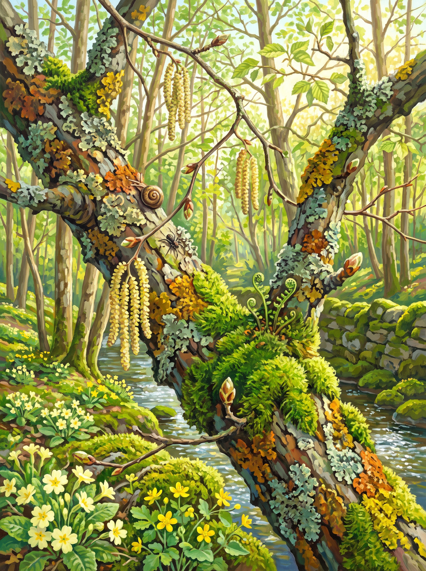 Lichen Branch Spring