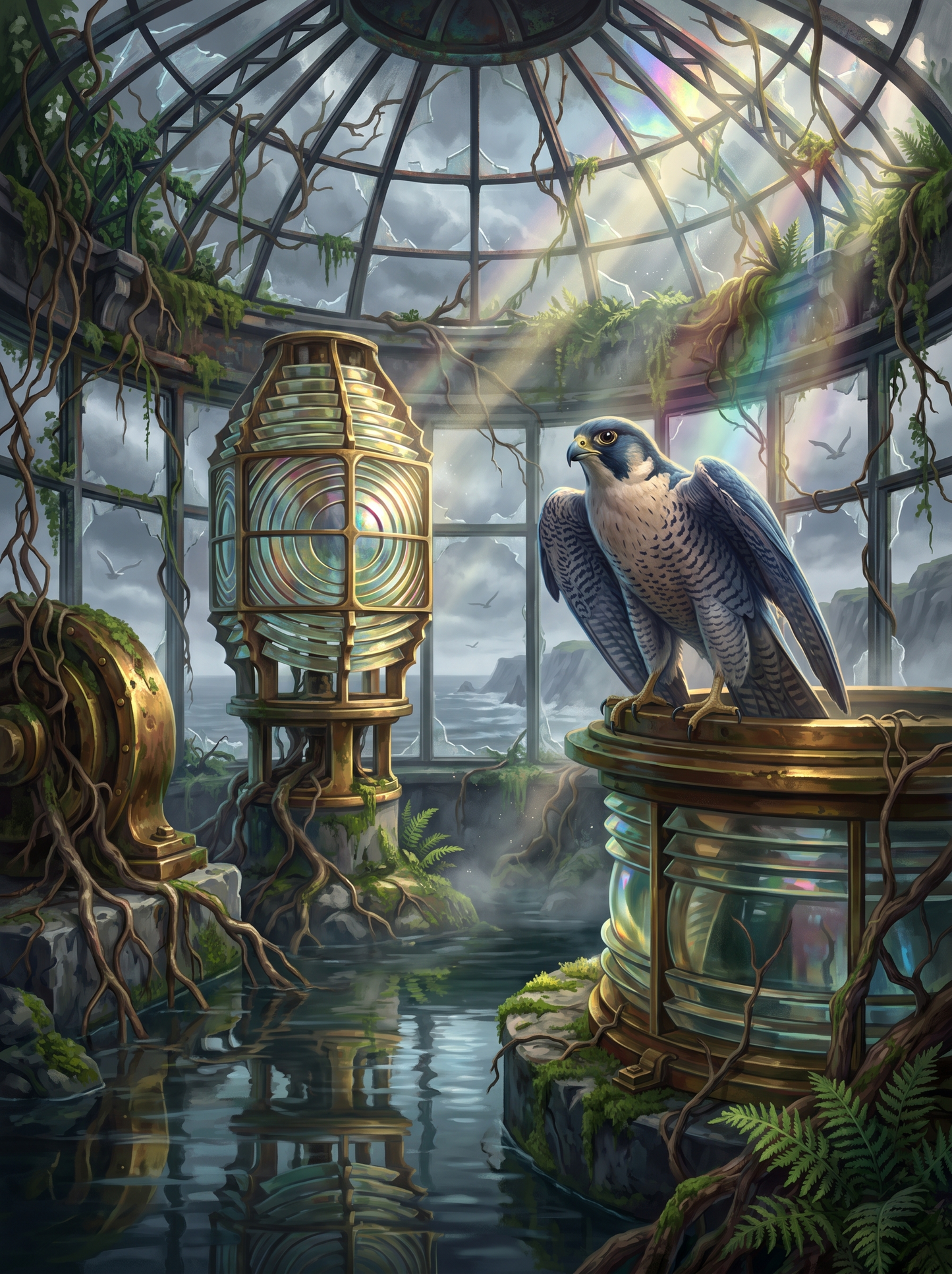 Lighthouse Lens Falcon