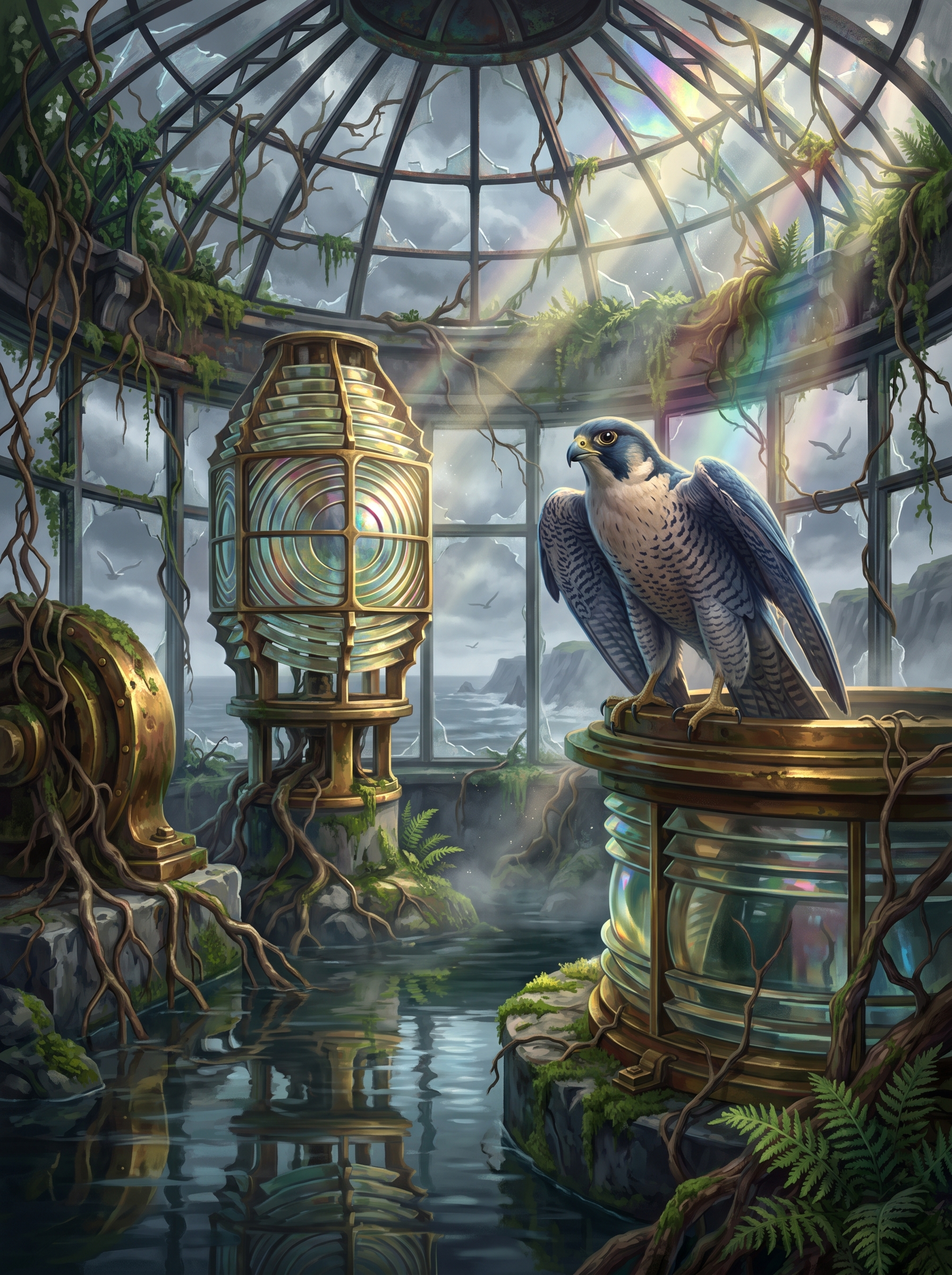 Lighthouse Lens Falcon
