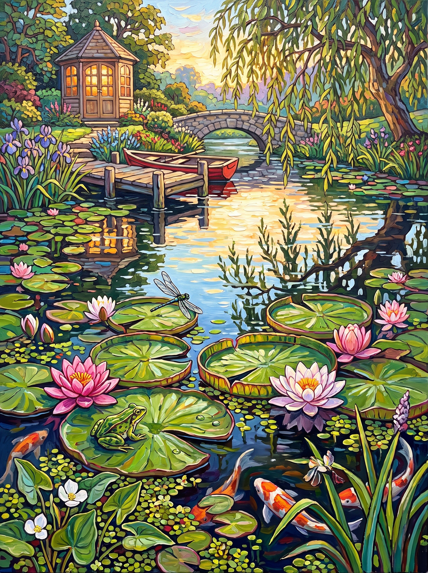 Lily Pond Surface