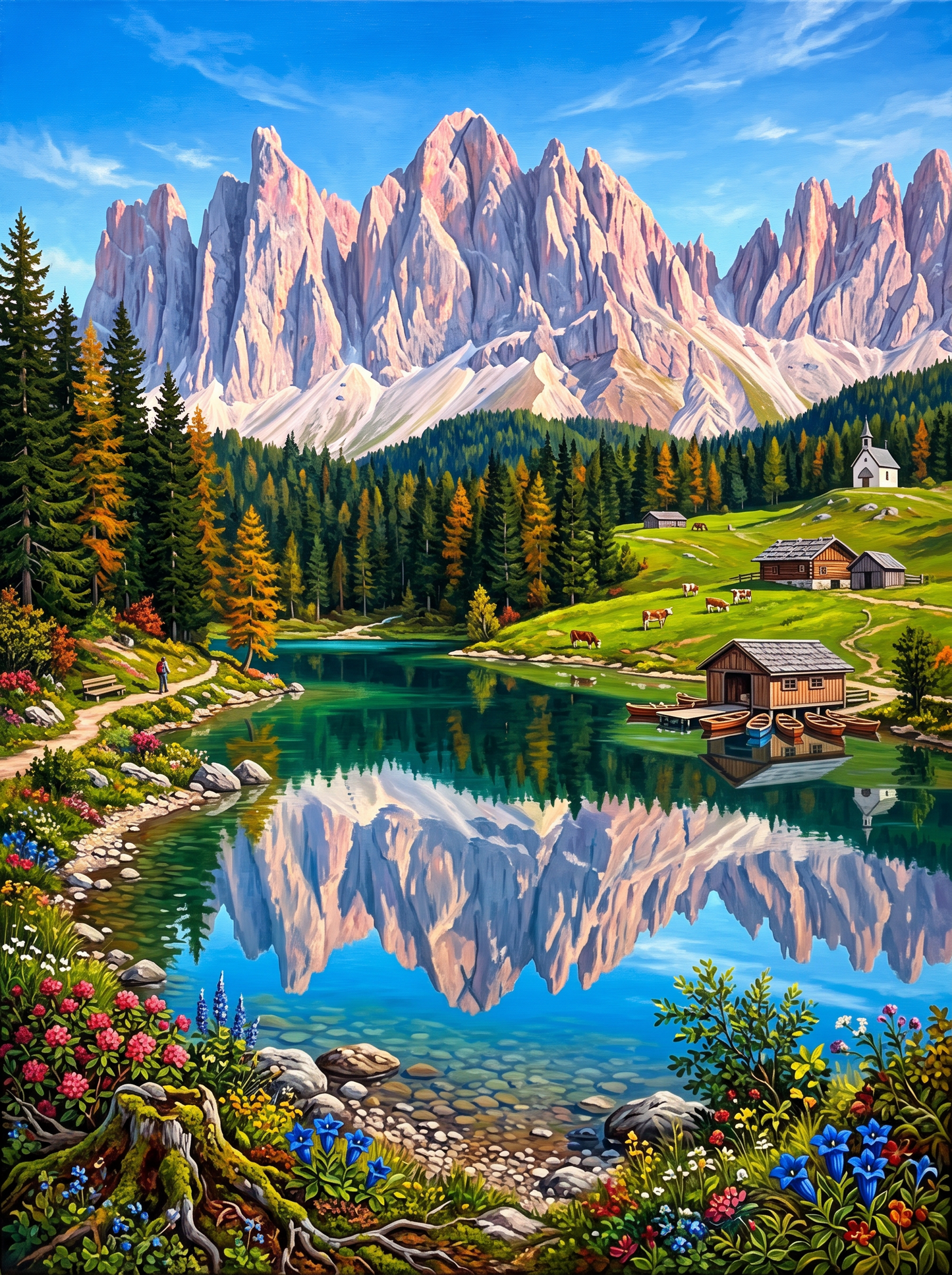 Limestone Towers Lake