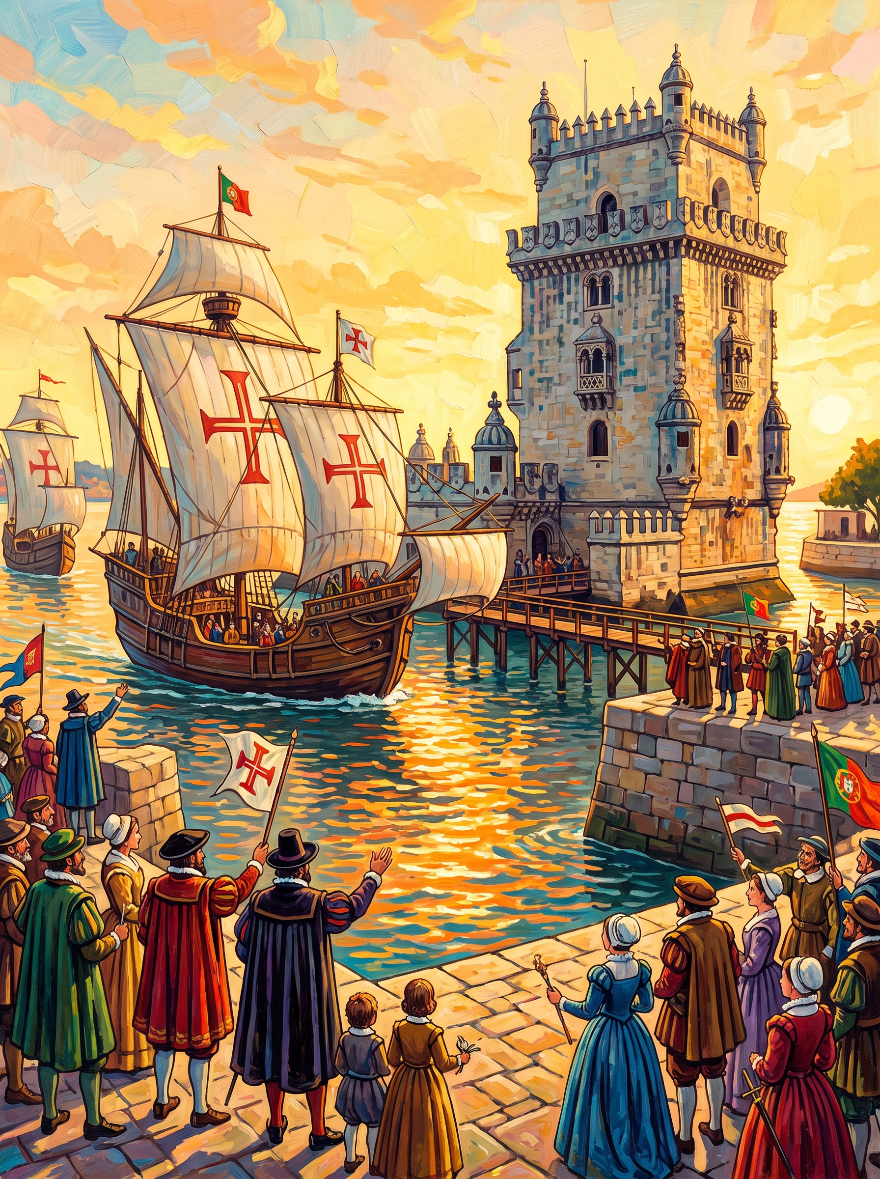 Lisbon Age Of Discovery Caravels