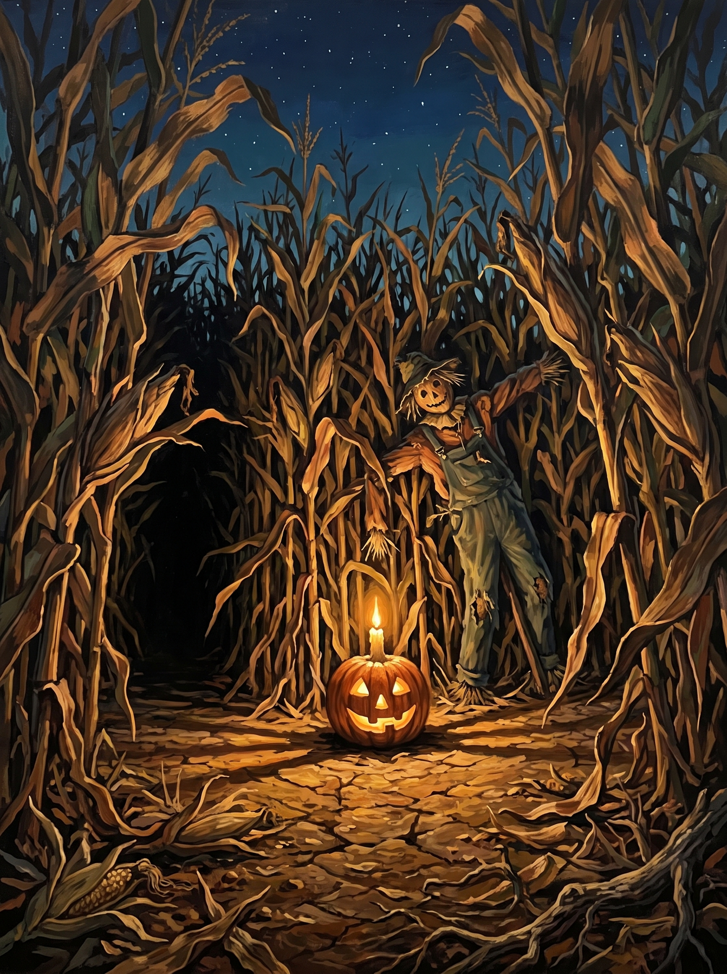 Lost in the Corn Maze
