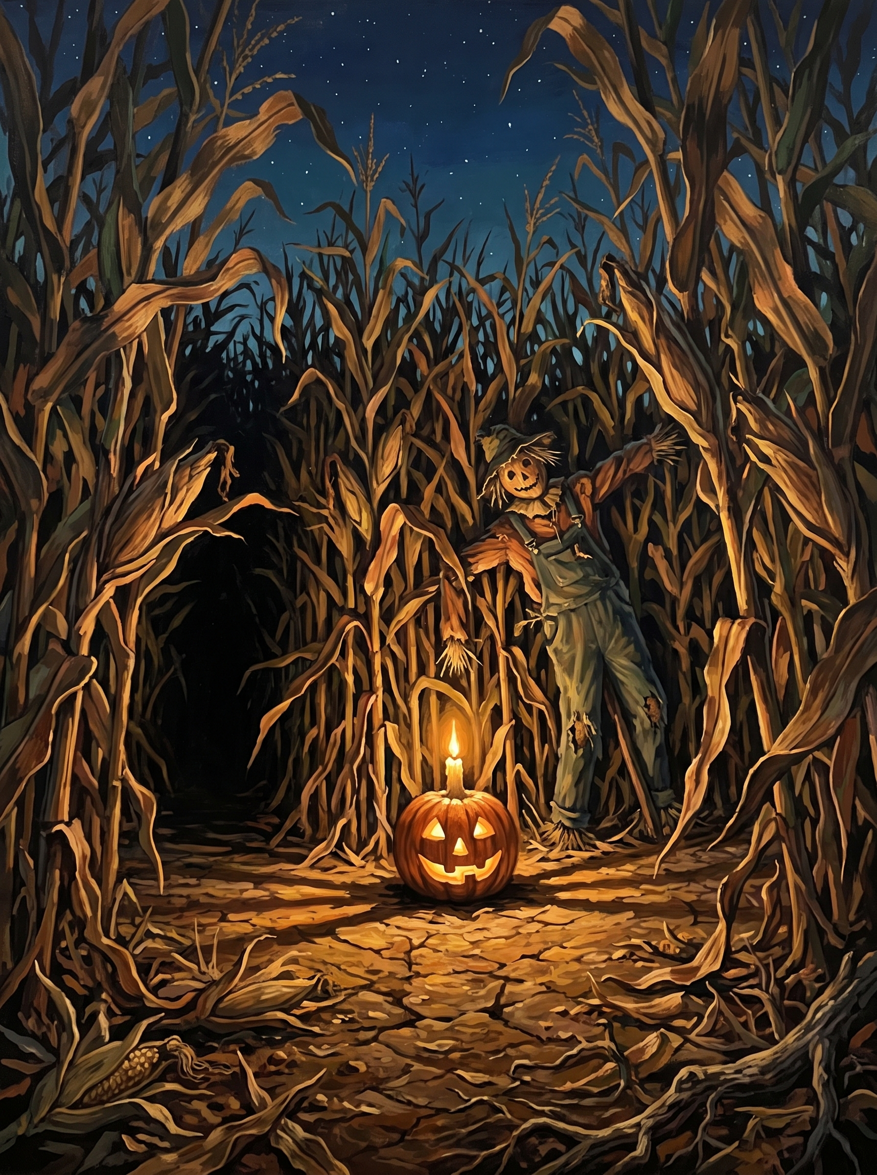Lost in the Corn Maze