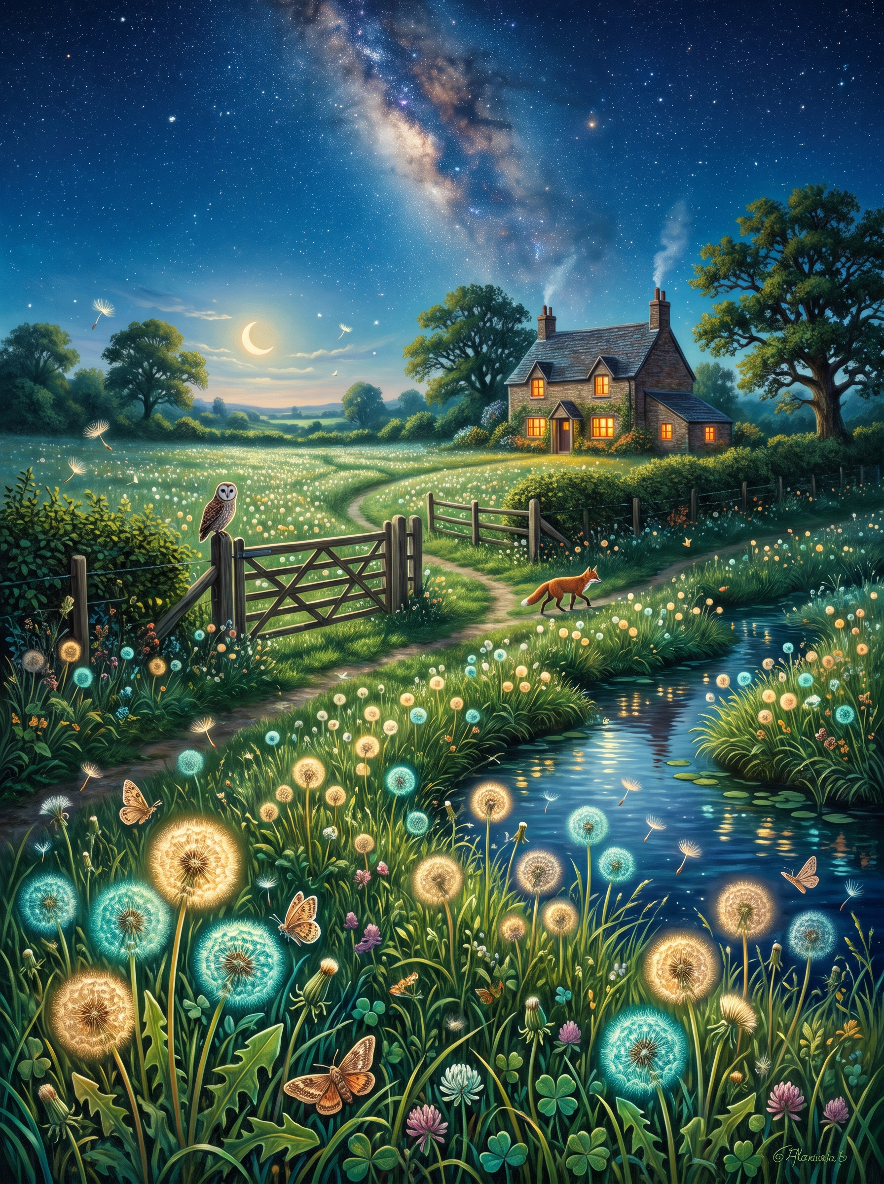 Luminous Seed Heads