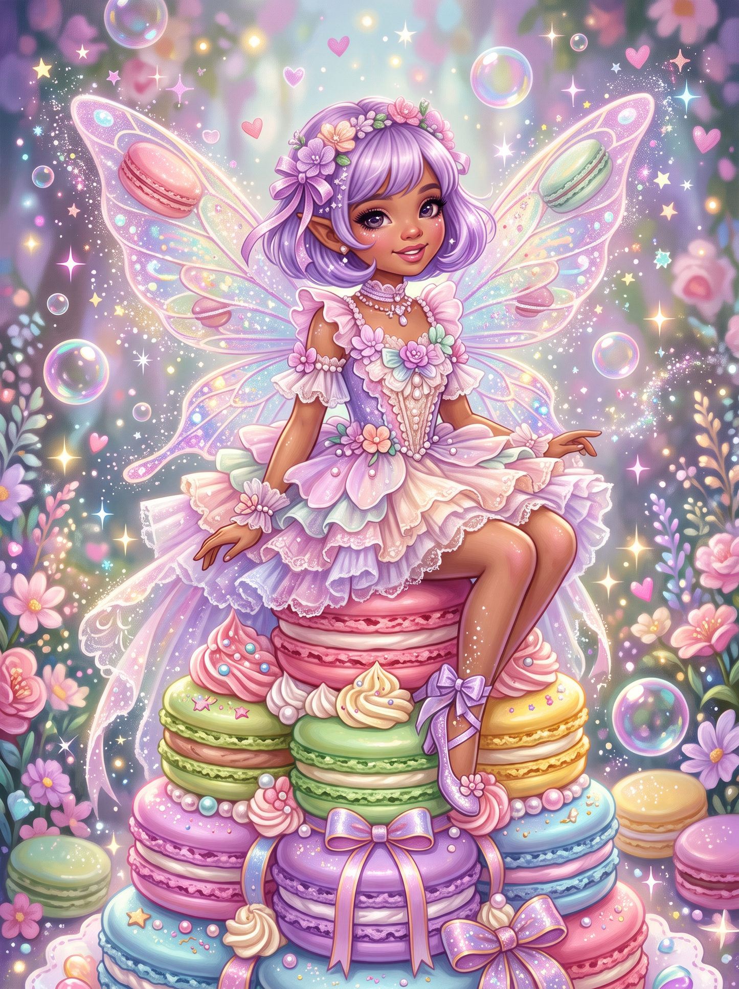 Macaron Stack Fairy