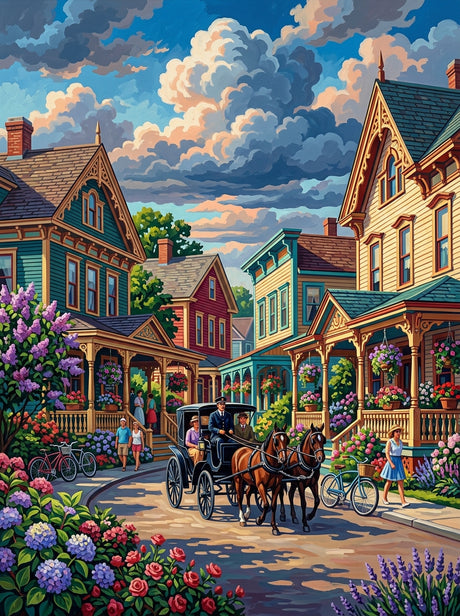 Mackinac Island Summer (150 Color Diamond Painting) Diamond Painting kit