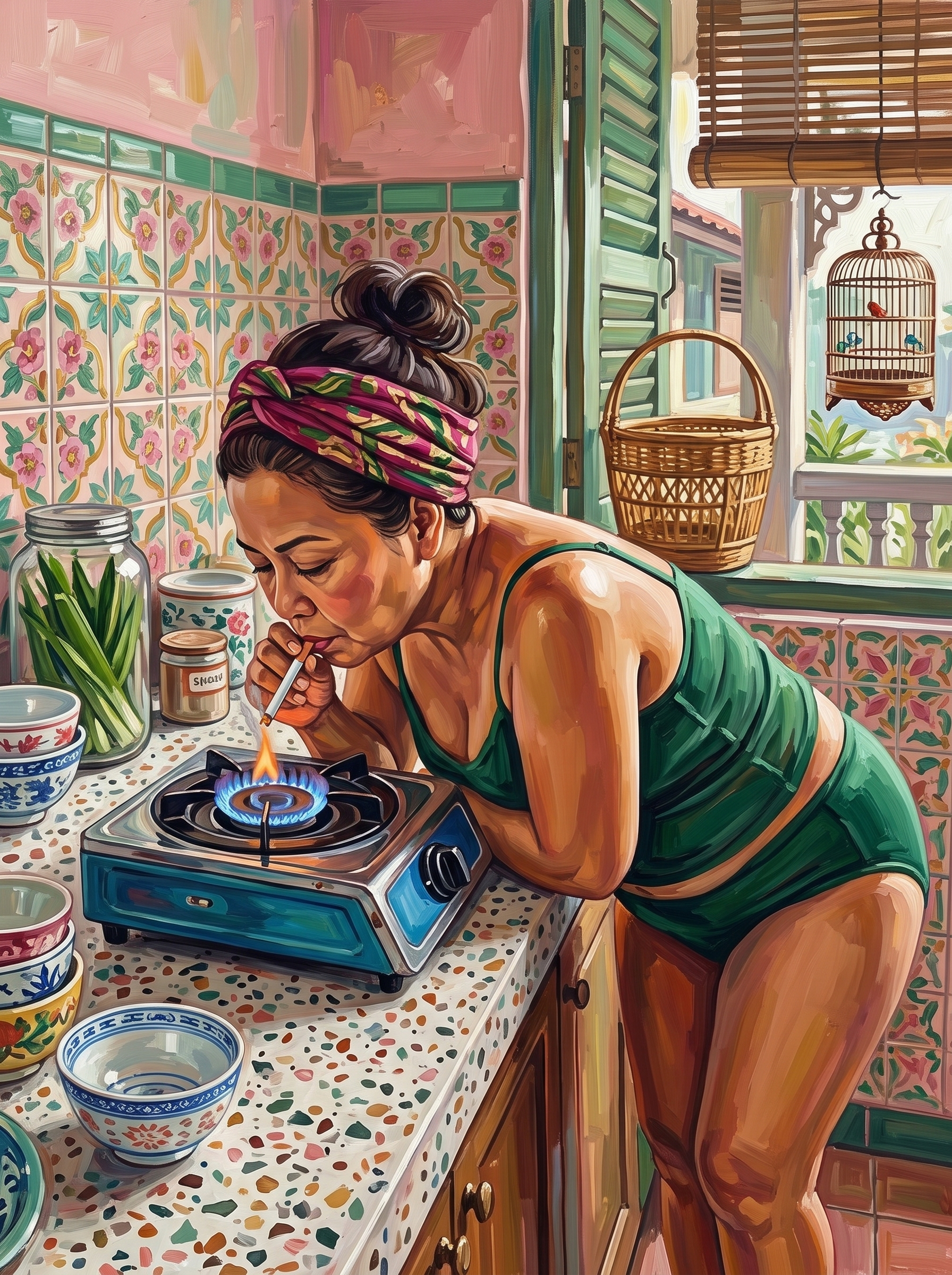 Malaysian Terrazzo Kitchen