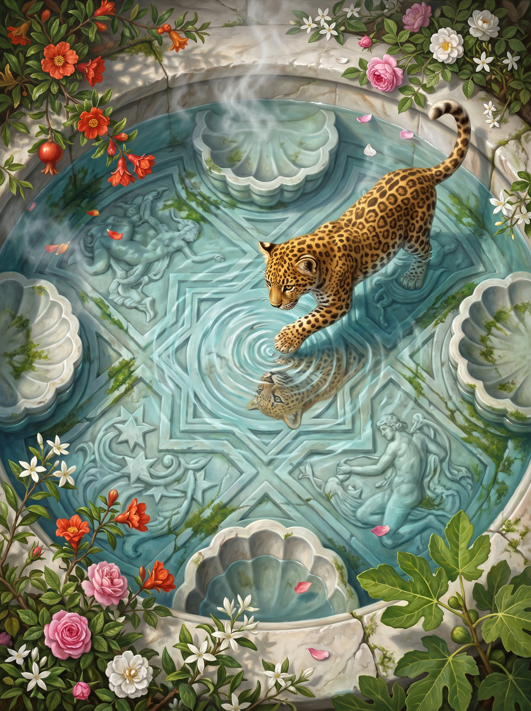 Marble Cub Reflection