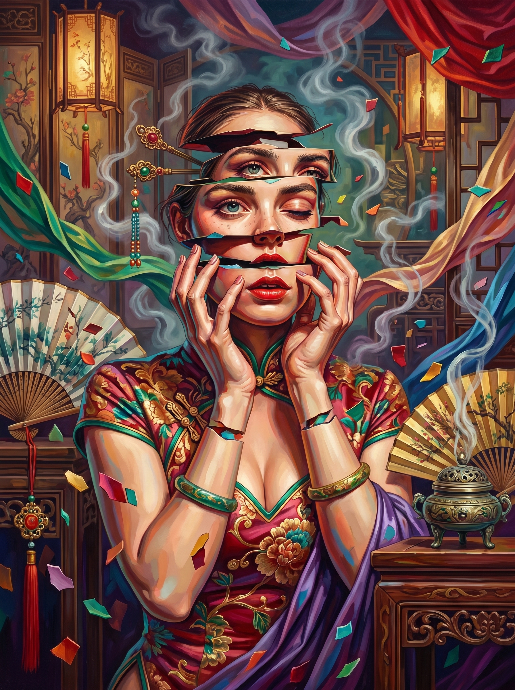 Almost Herself (150 Color Diamond Painting) Diamond Painting kit