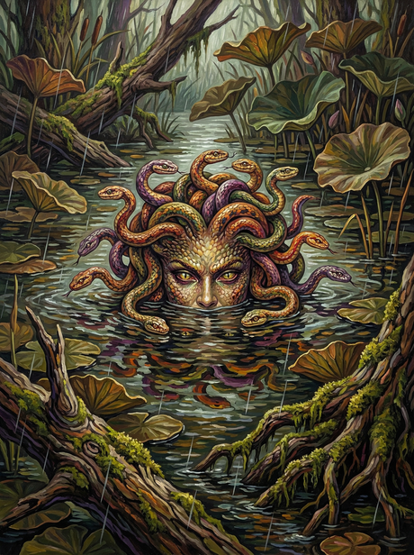 Medusa Forest Head (100 Color Diamond Painting) Diamond Painting kit