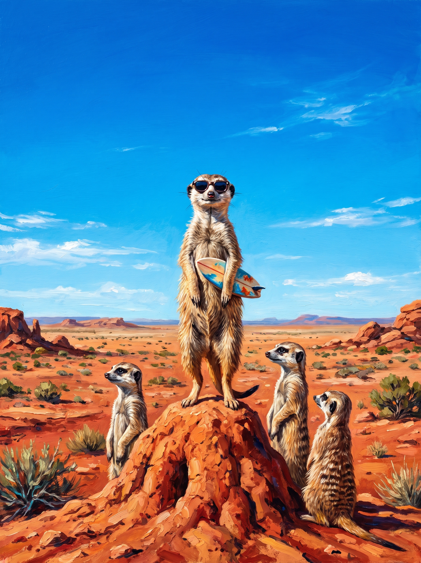 Meerkat Surfer
