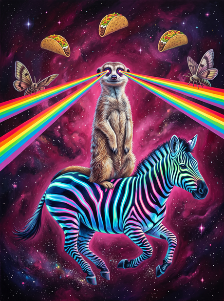 Meerkat Zebra