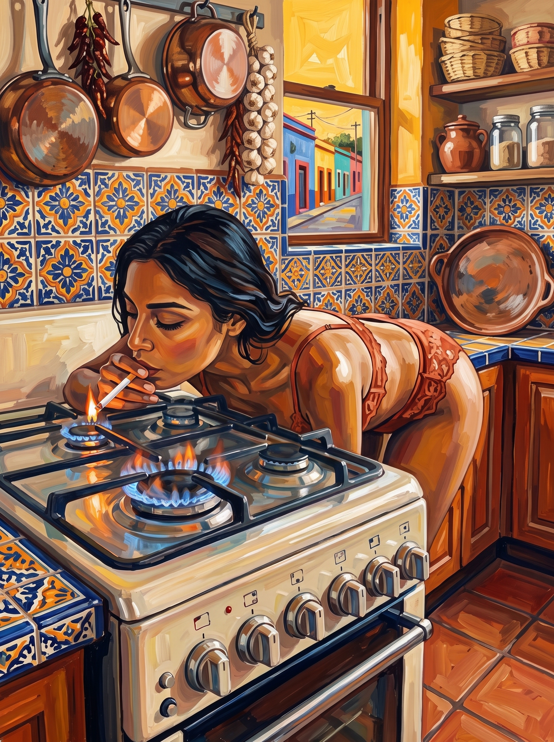Mexican Morning Stove