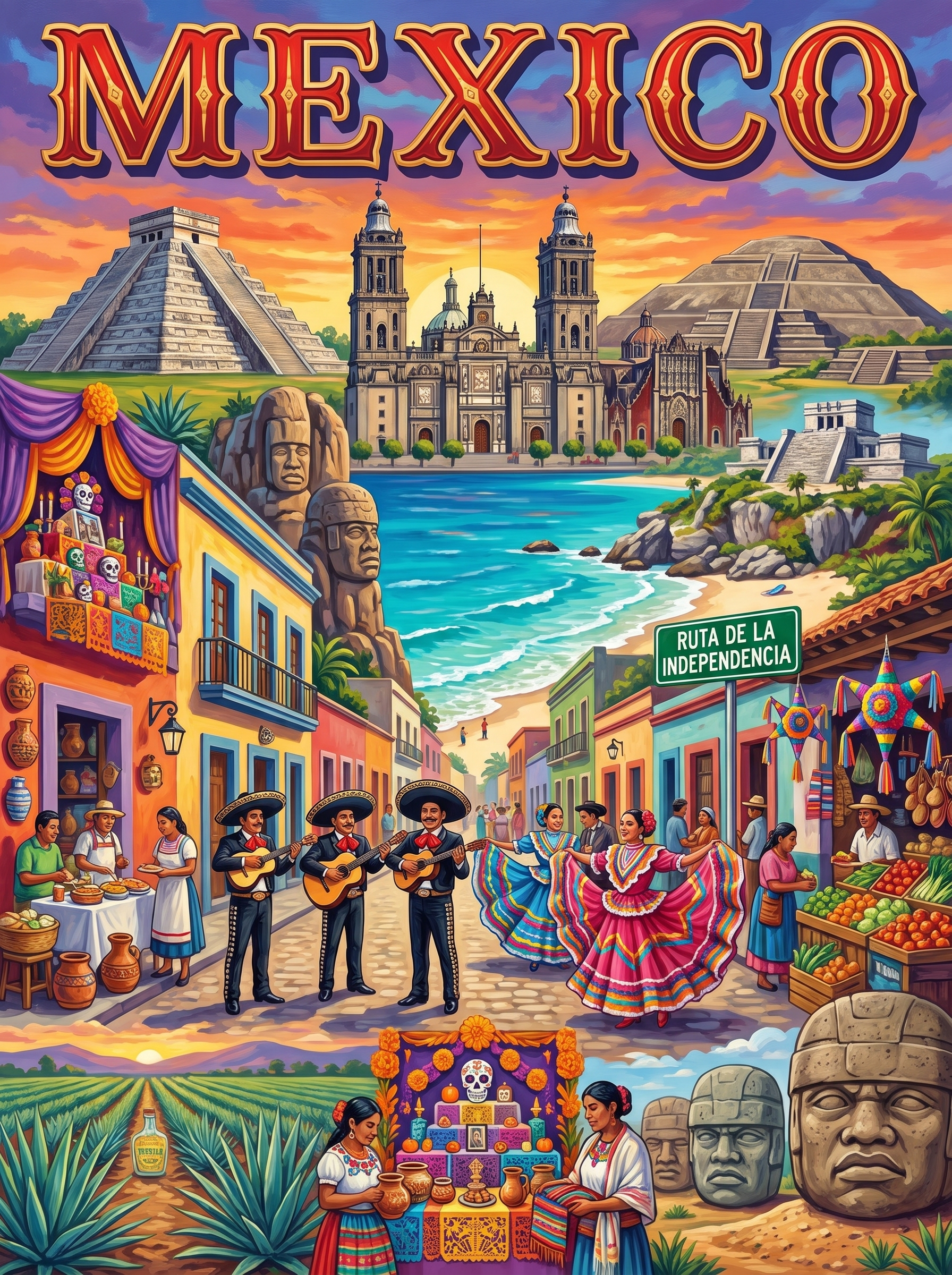 Mexico Vibrant Fiesta