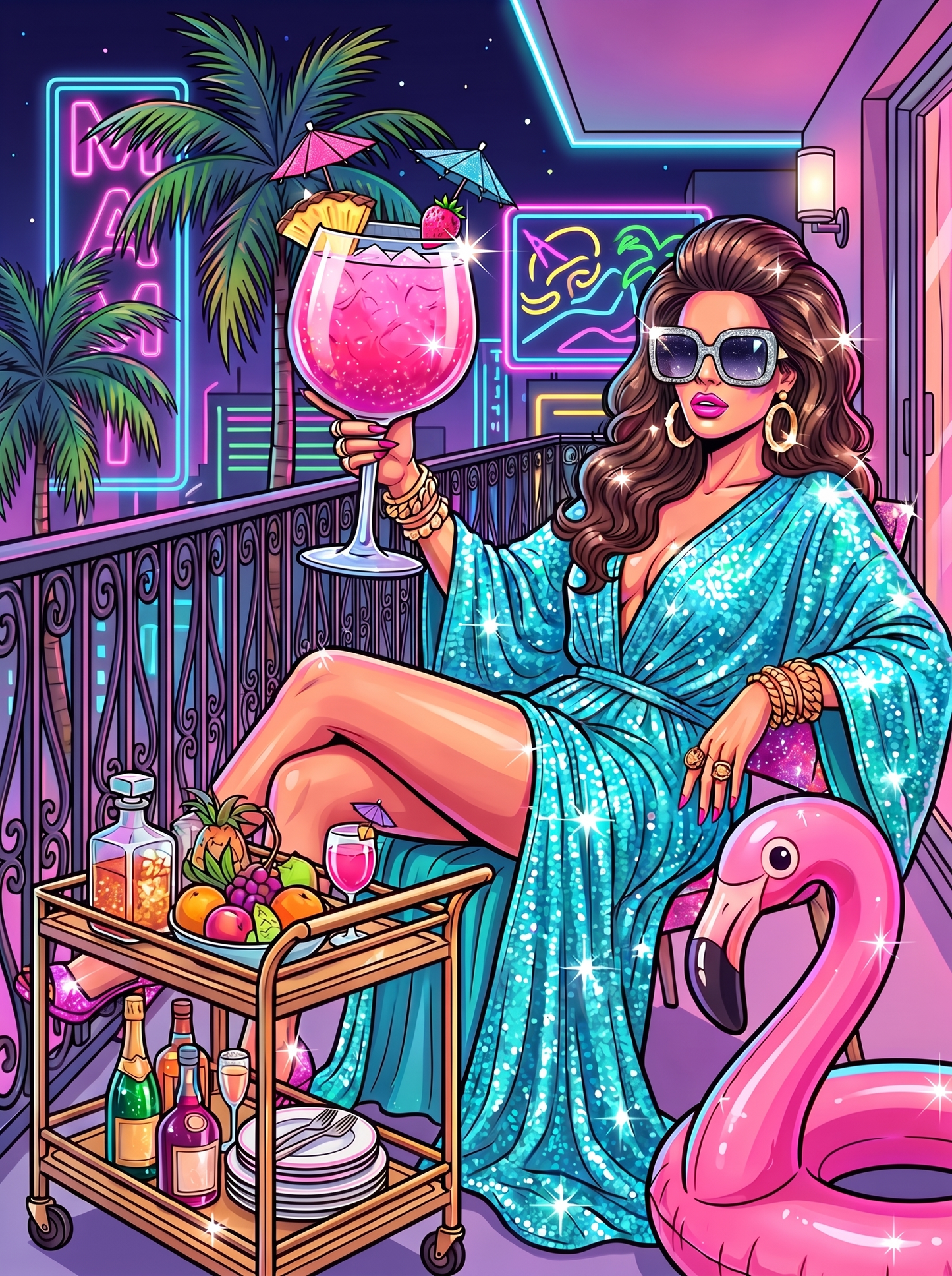 Silk Robe, Ocean View