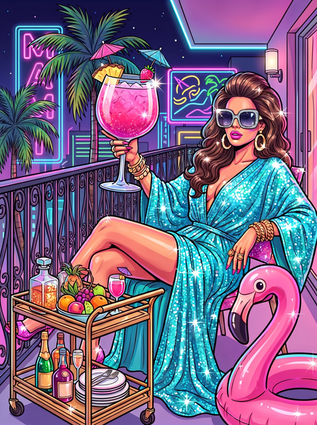 Silk Robe, Ocean View