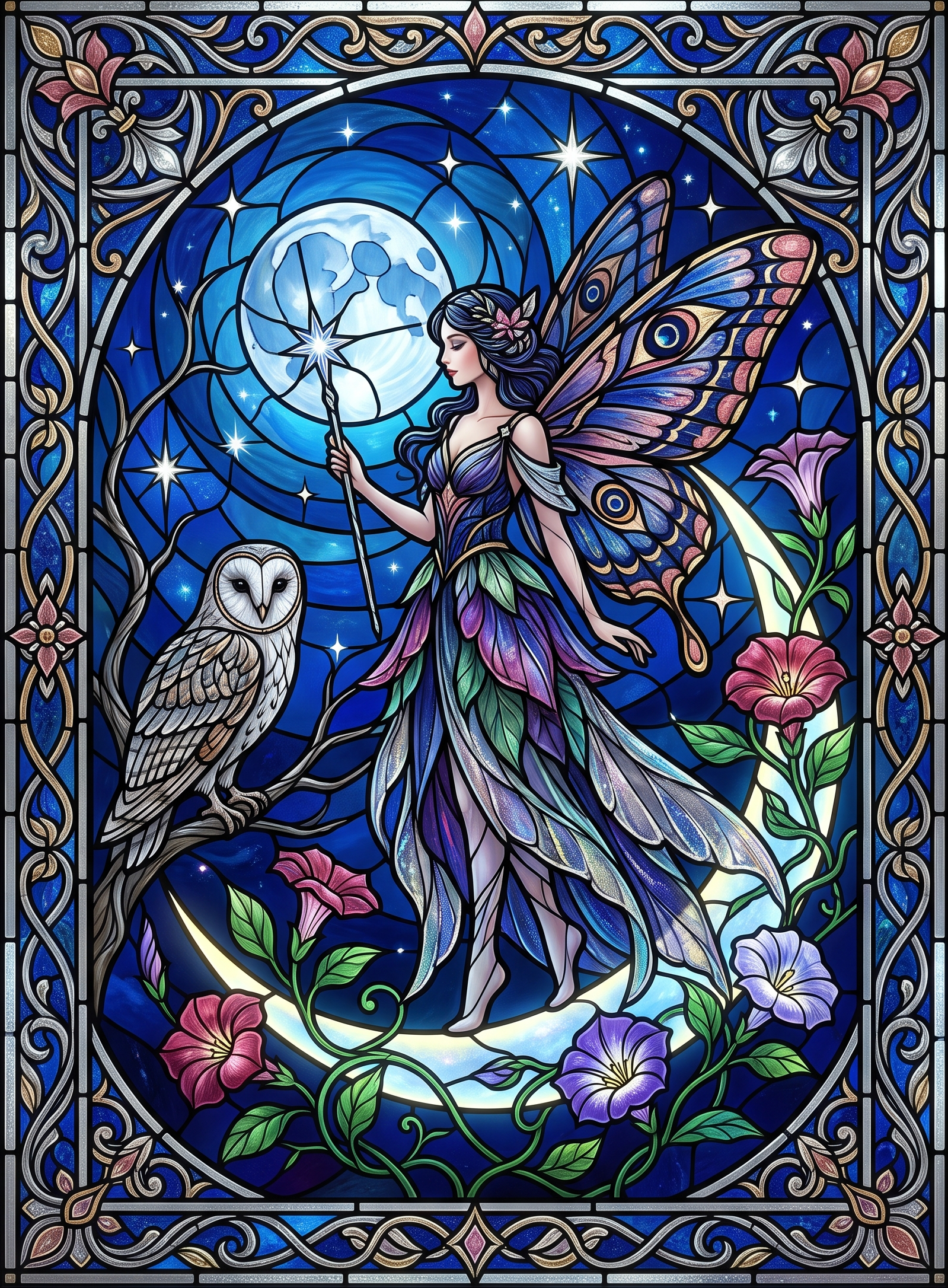 Midnight Moth Fairy