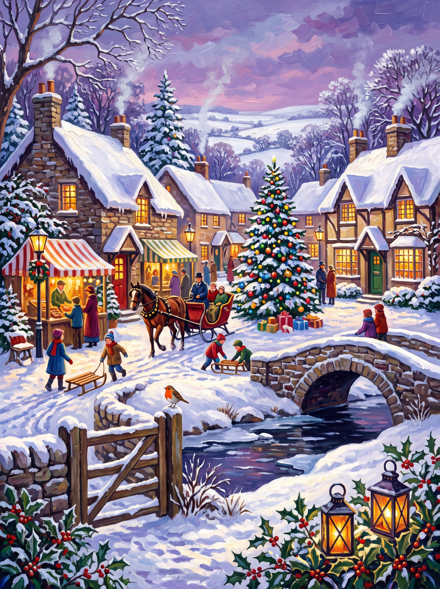 Midwinter Village