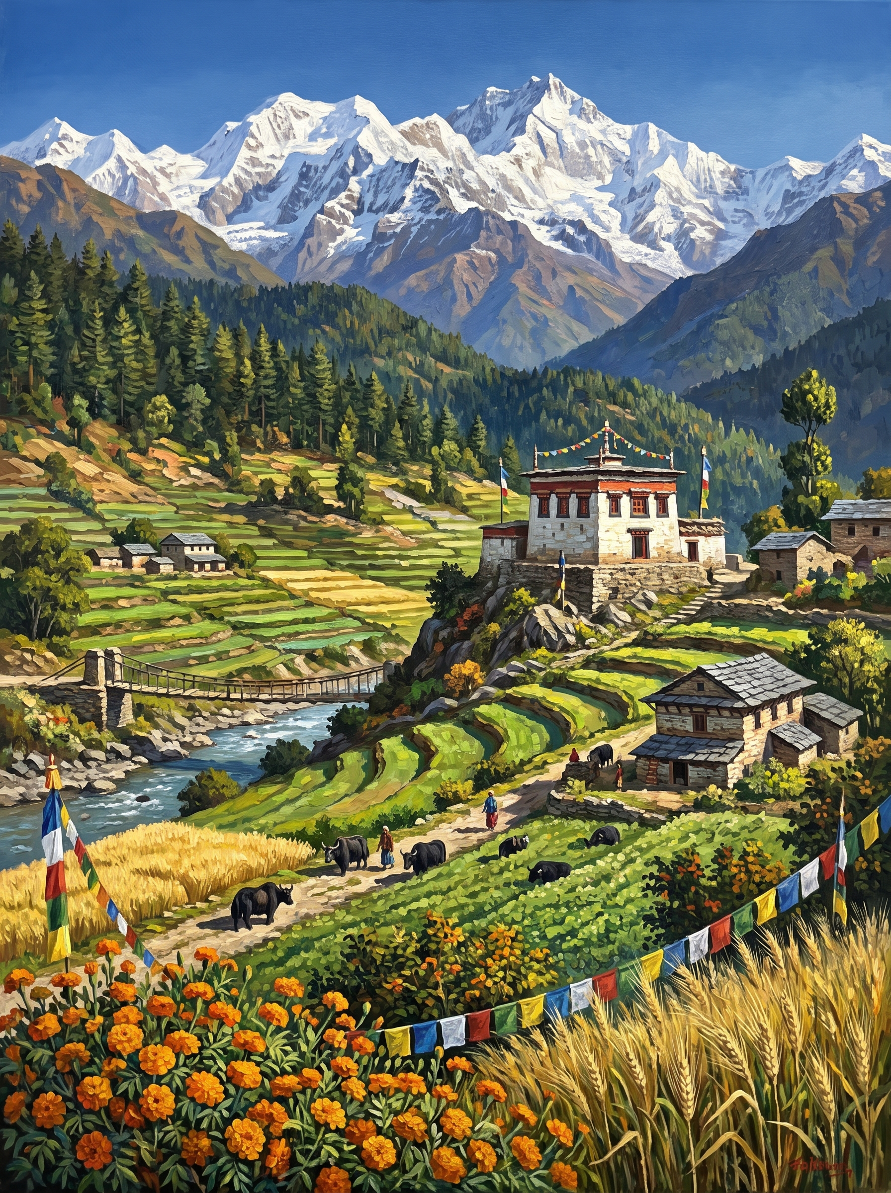 Monastery Foothills