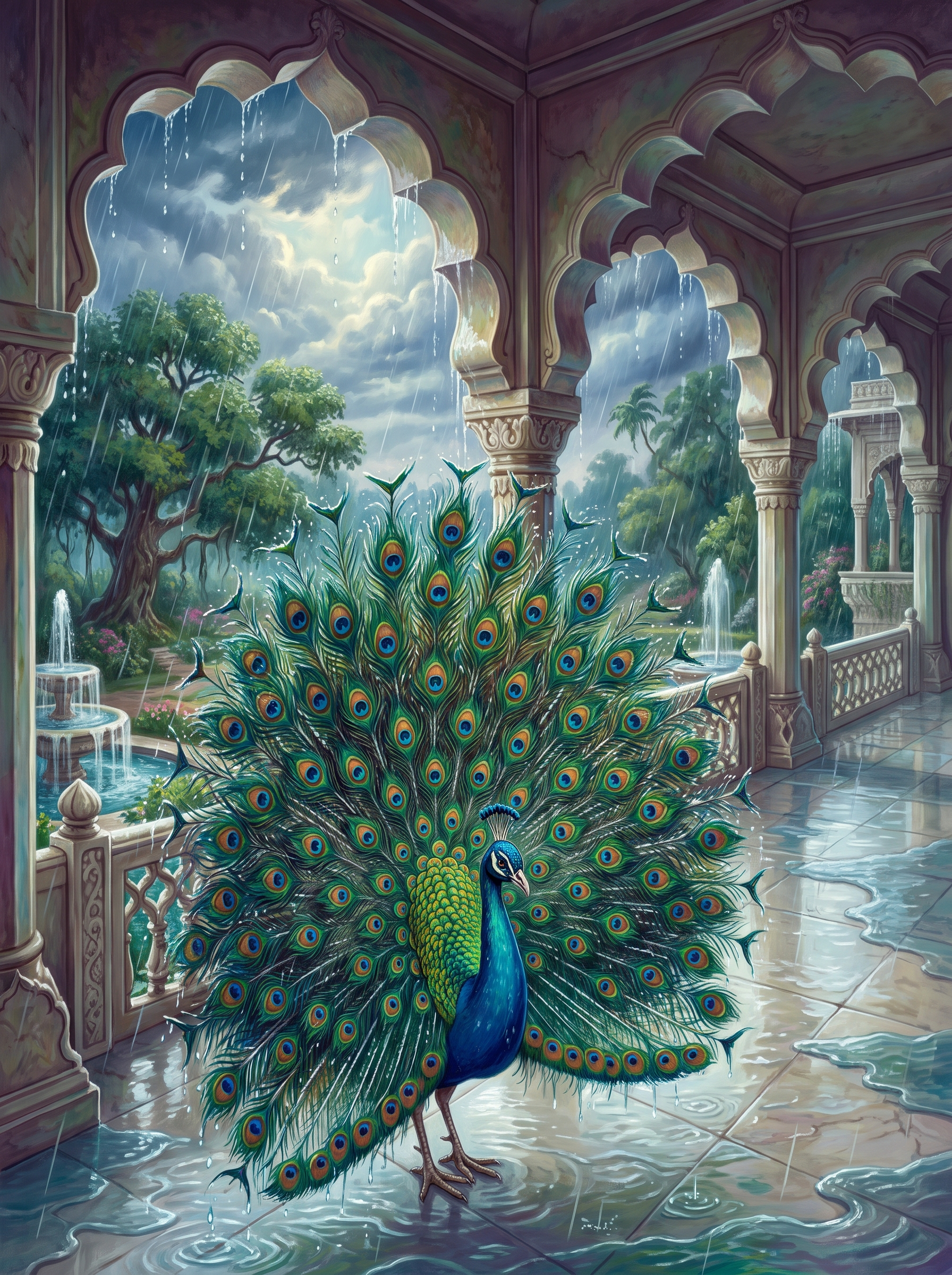 Monsoon Palace Peacock