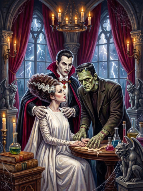 Monster Trio Gothic Lab (80 Colors)