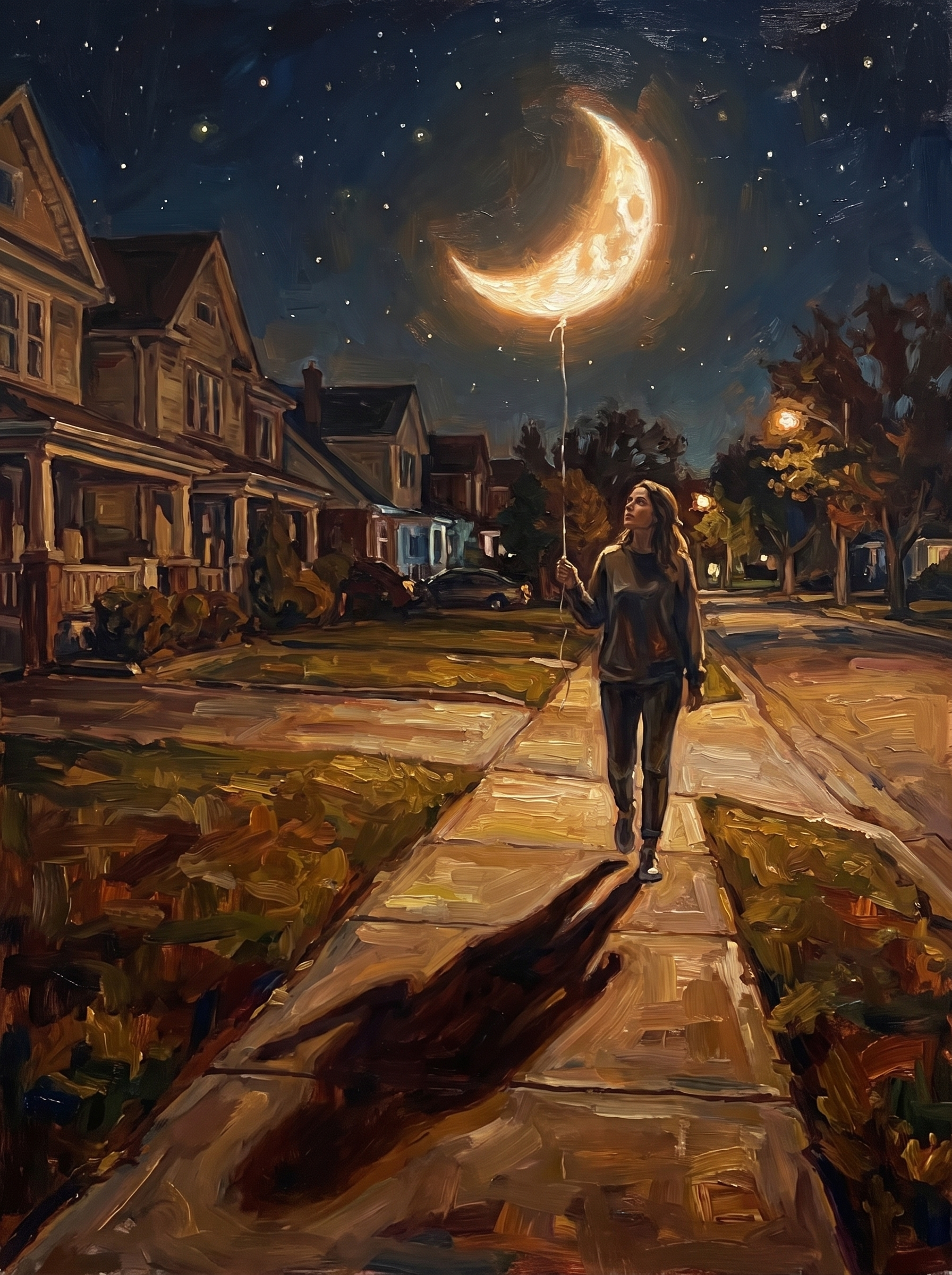 Moon on a String