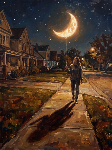 Moon on a String