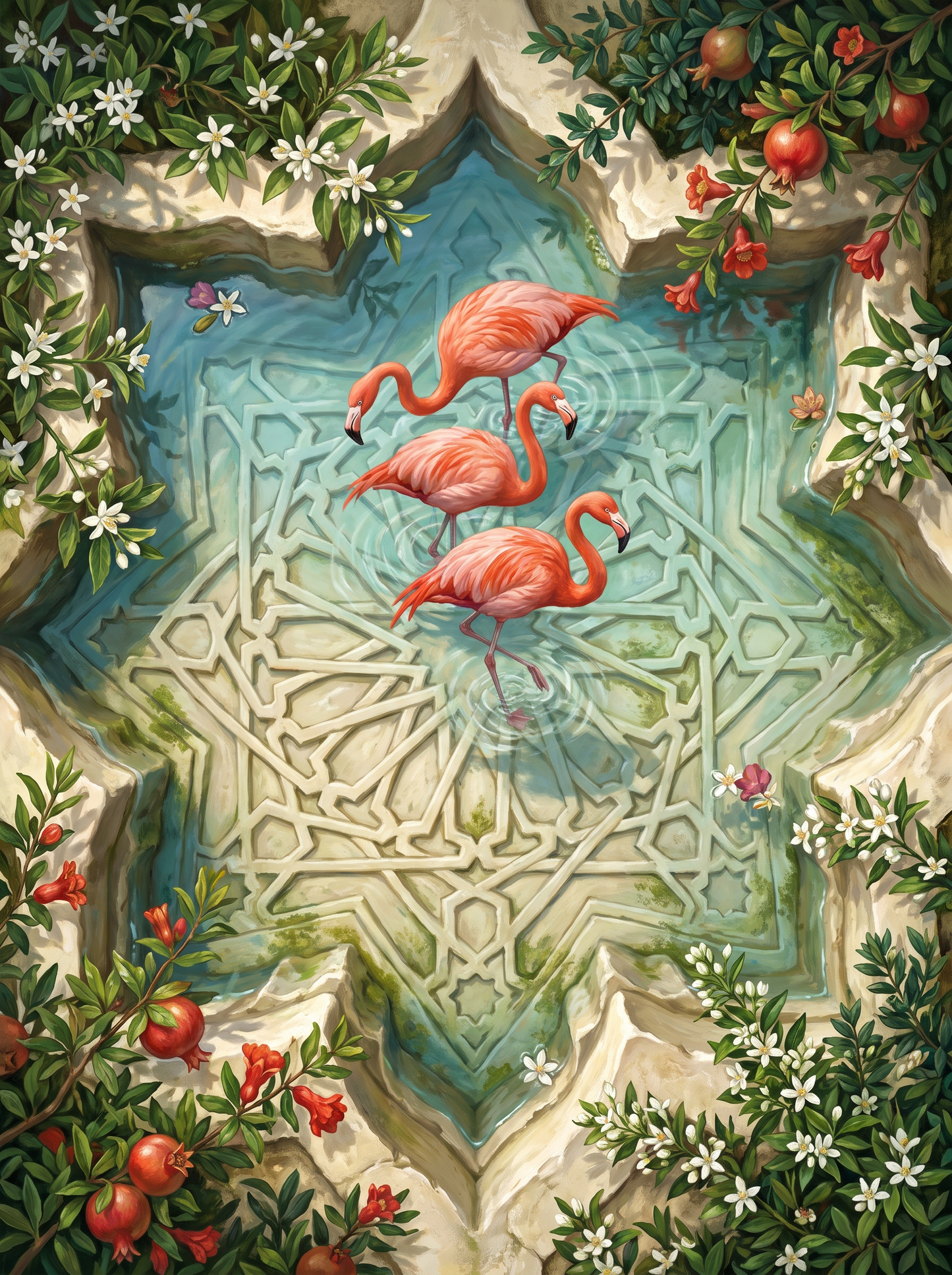 Moorish Flamingo Line
