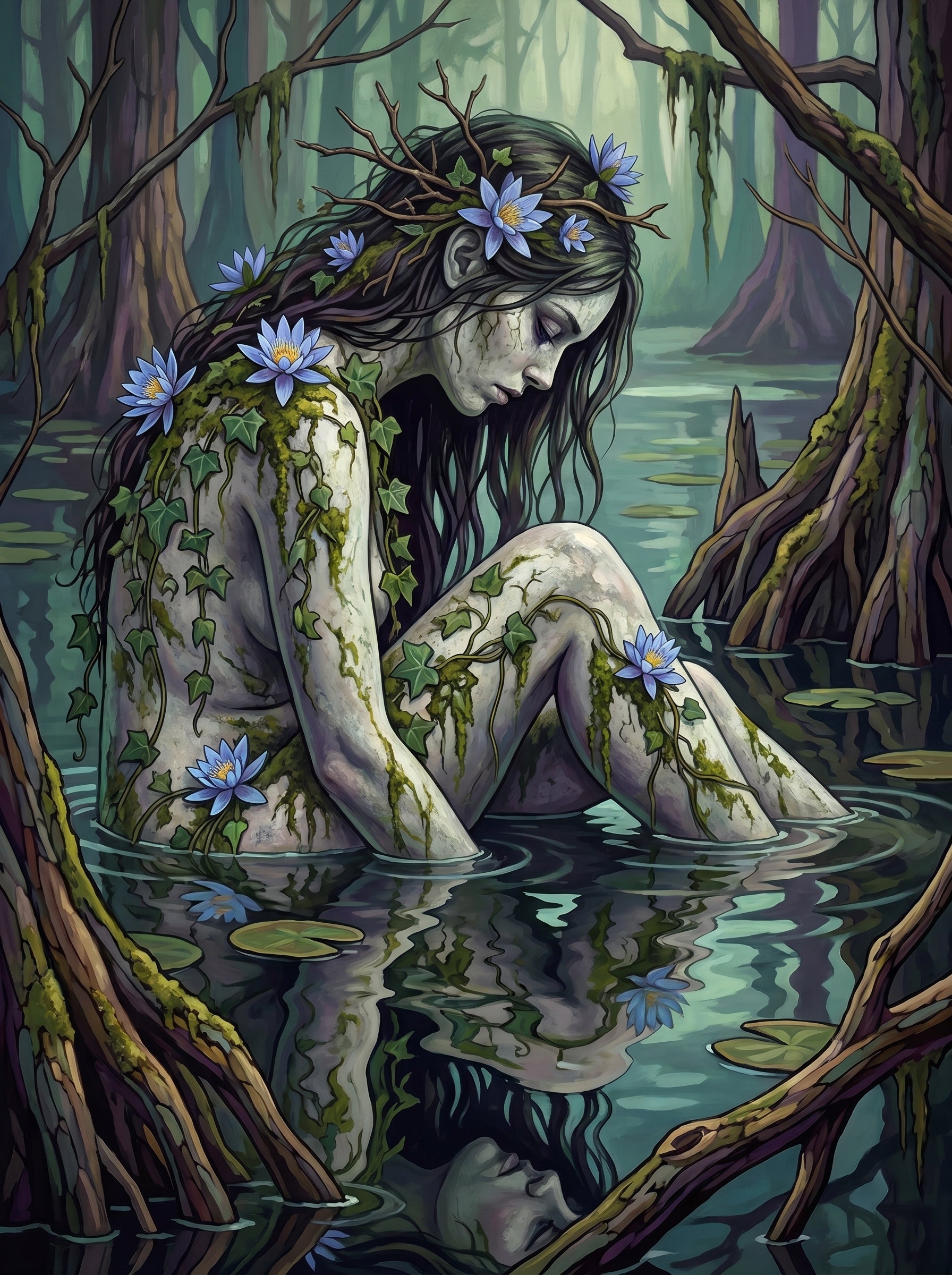 Moss Maiden Lily Swamp (80 Colors)
