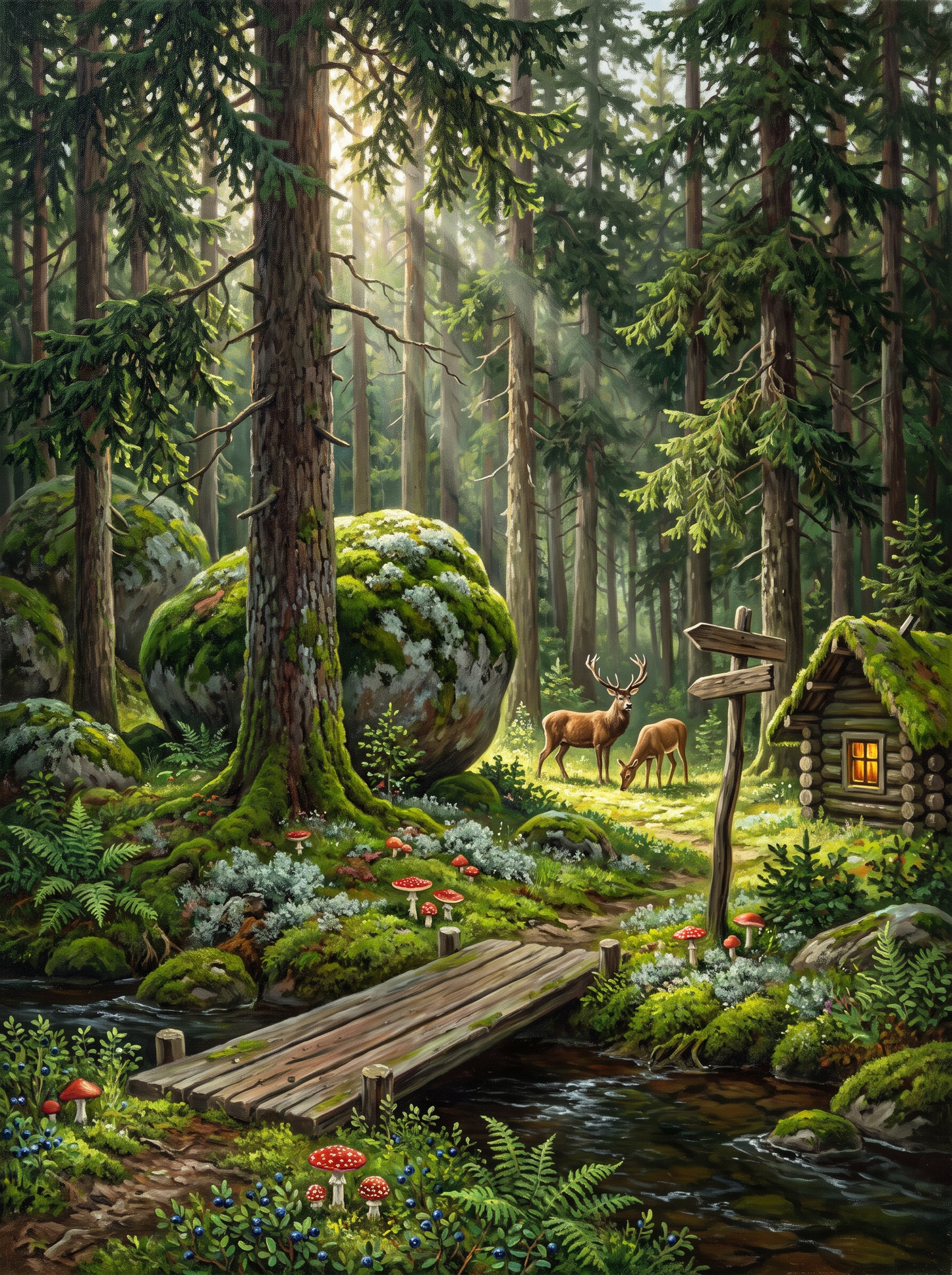Moss Wood Cabin