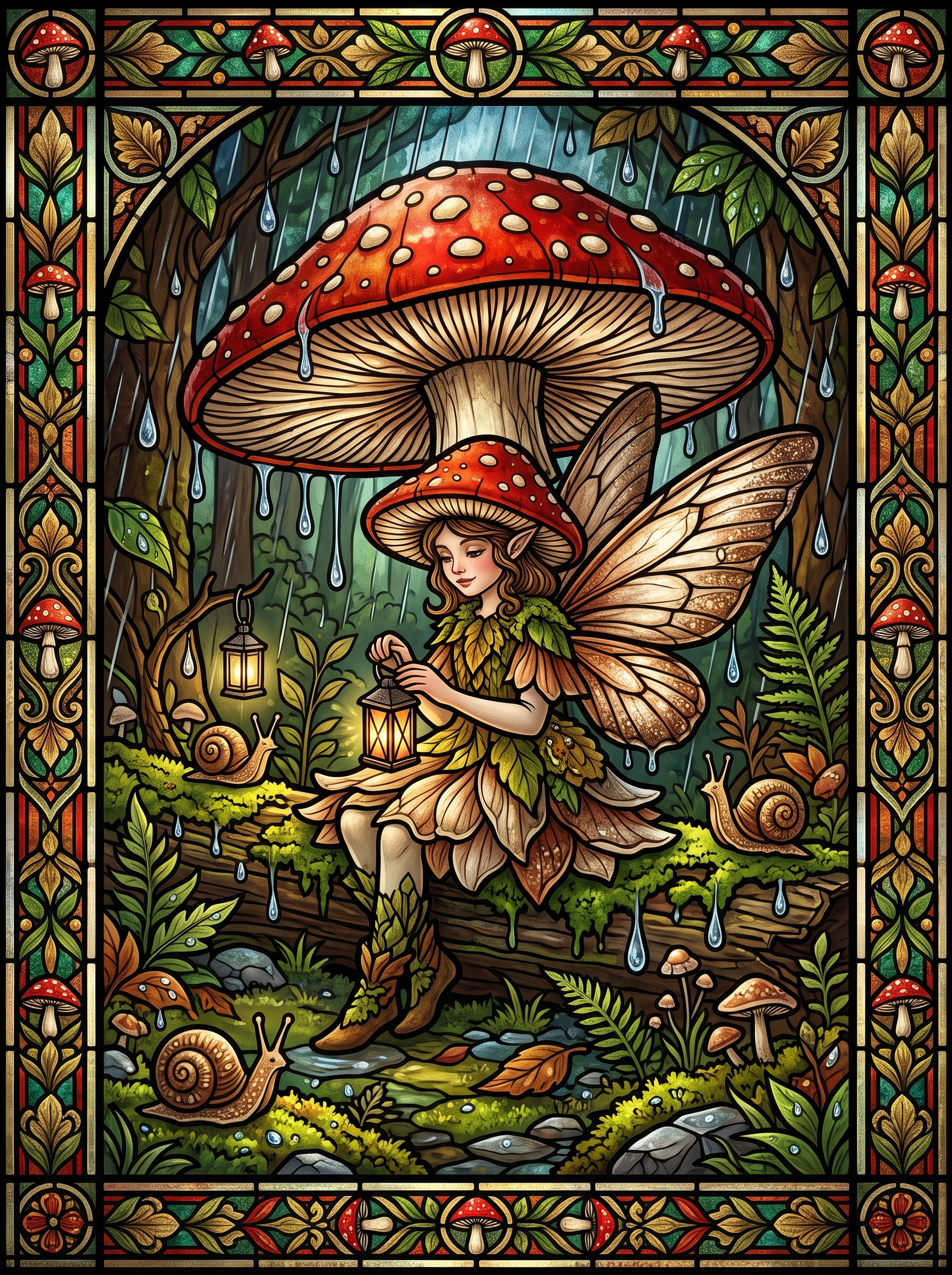 Mossy Snail Fairy