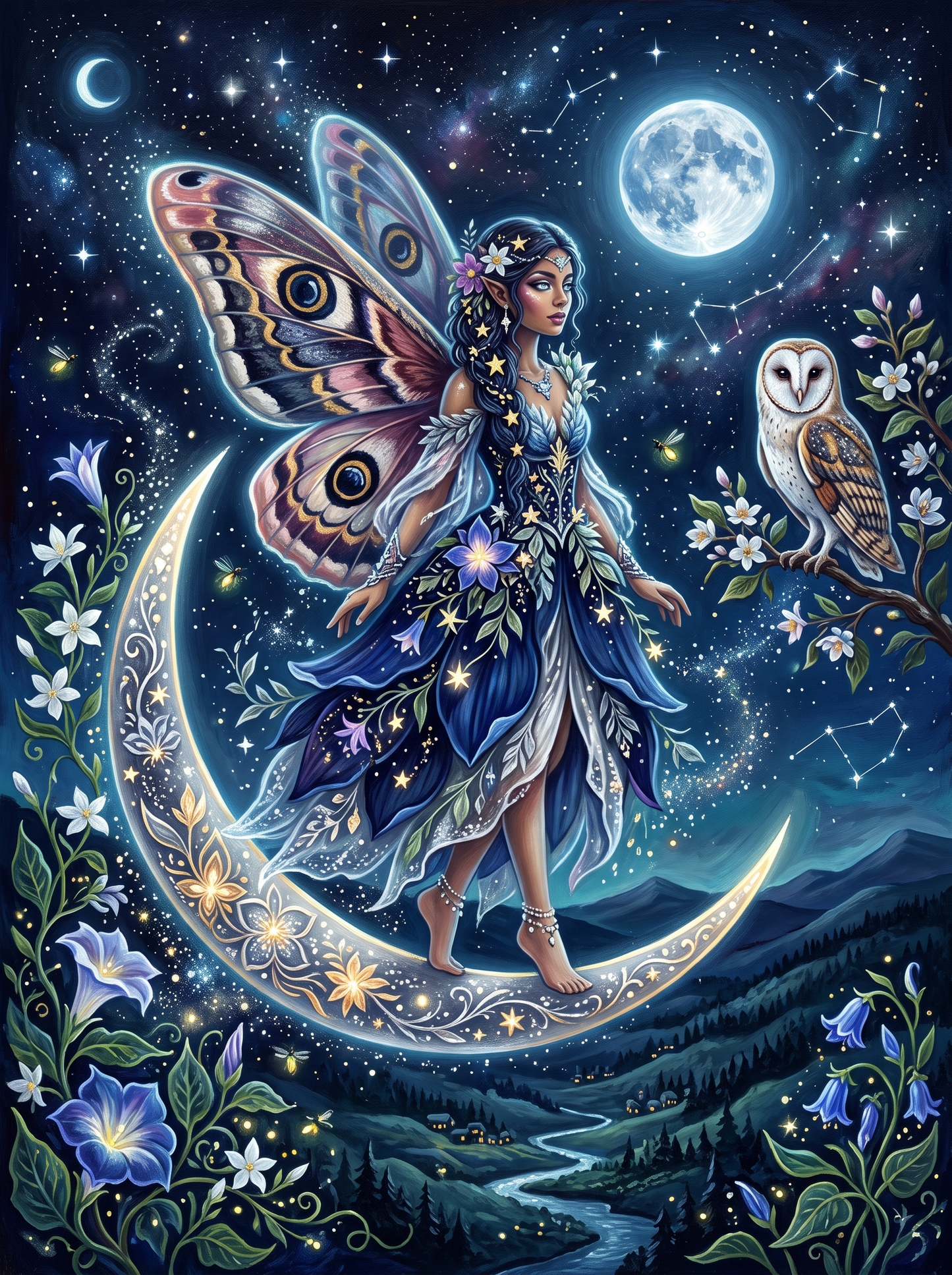Moth Wing Night Fairy