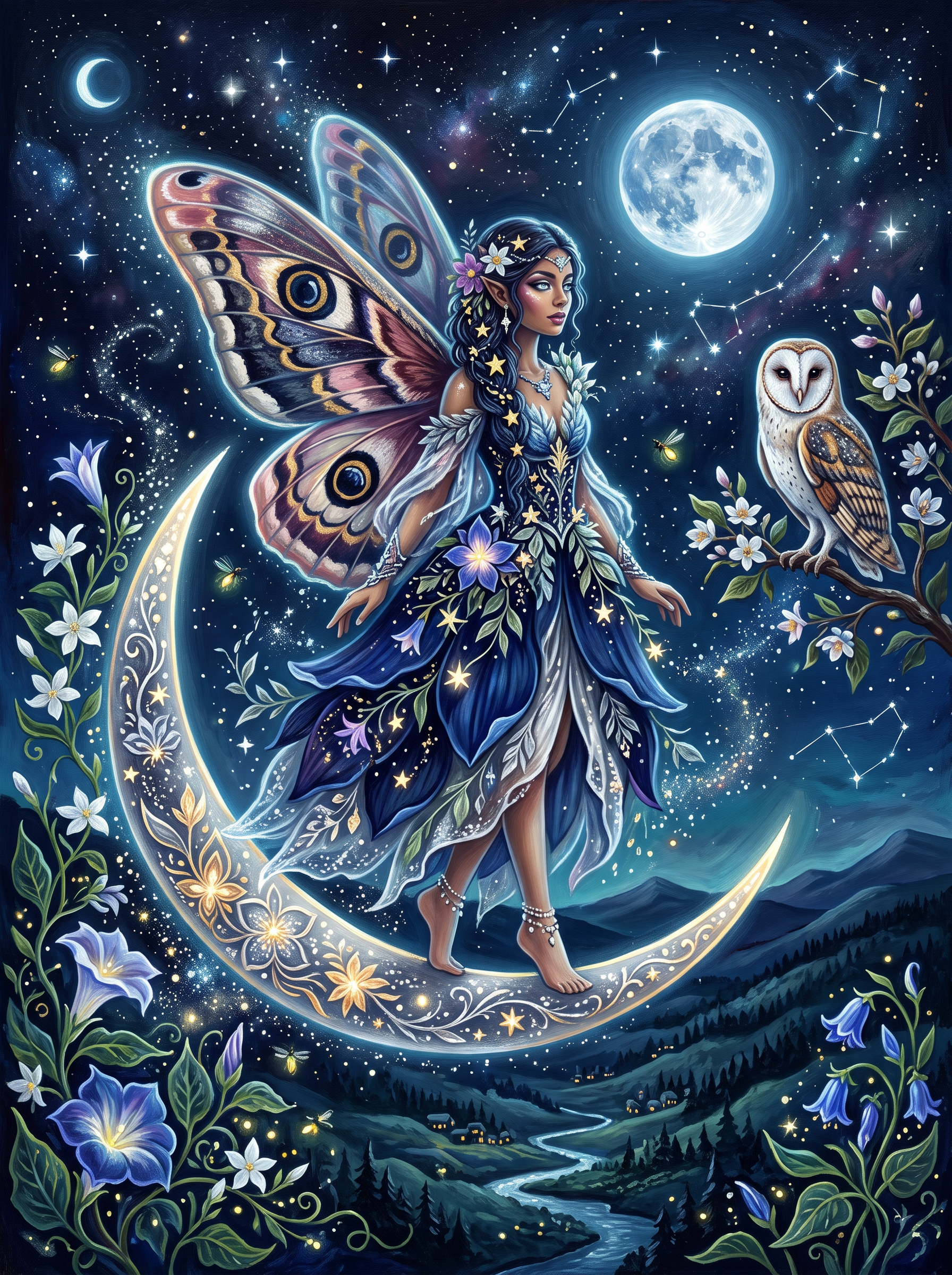 Moth Wing Night Fairy