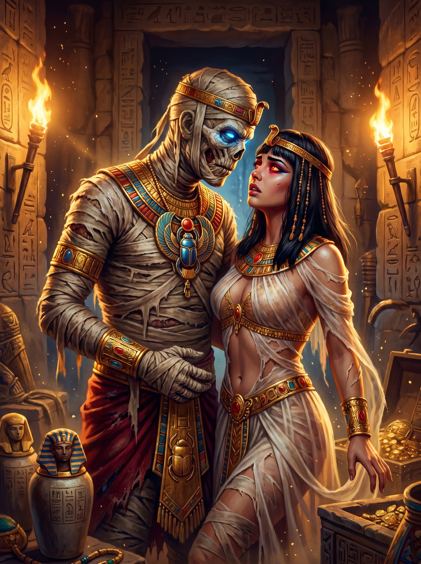 Mummy Priestess Tomb (80 Colors)