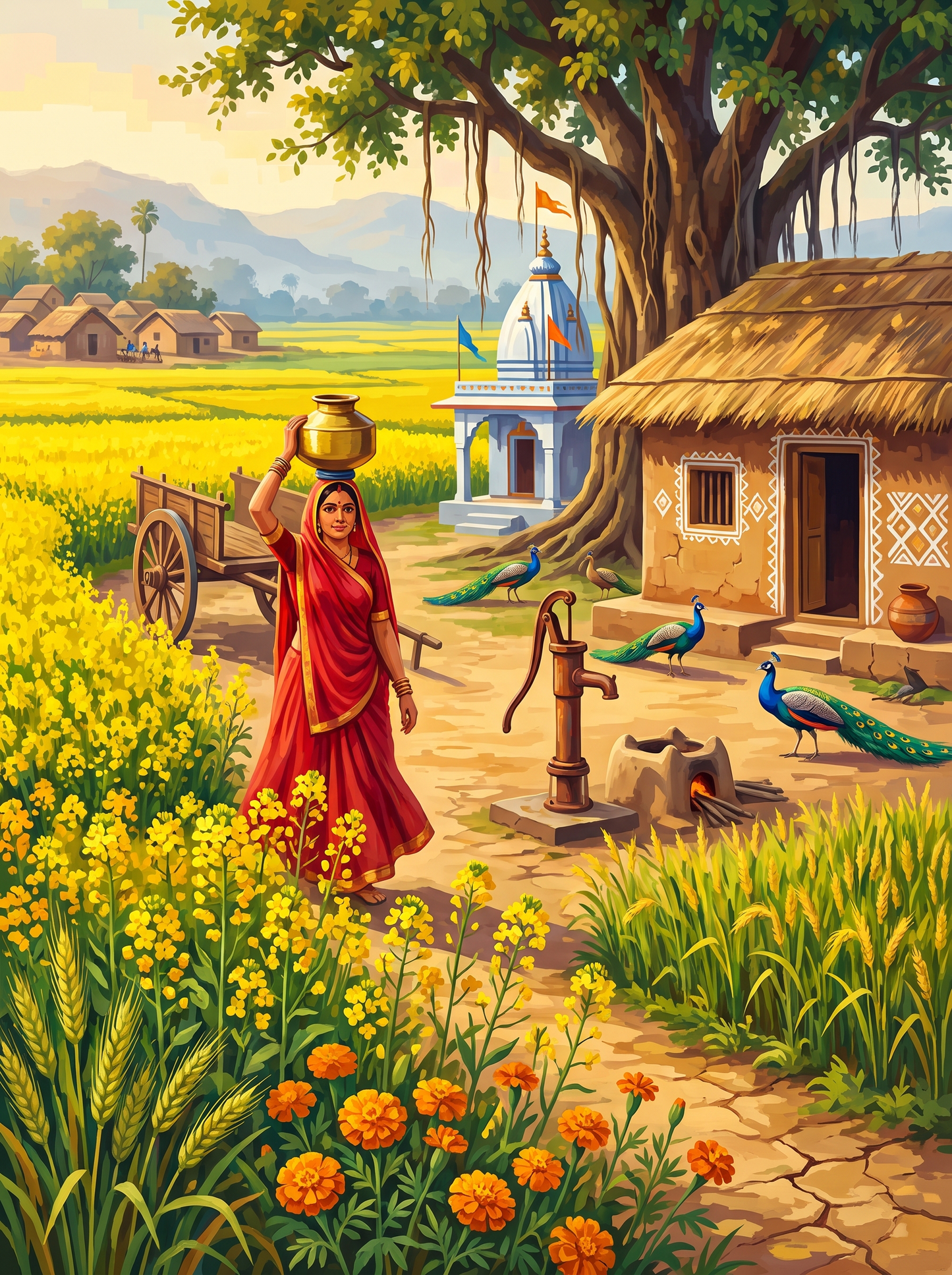 Mustard Field India