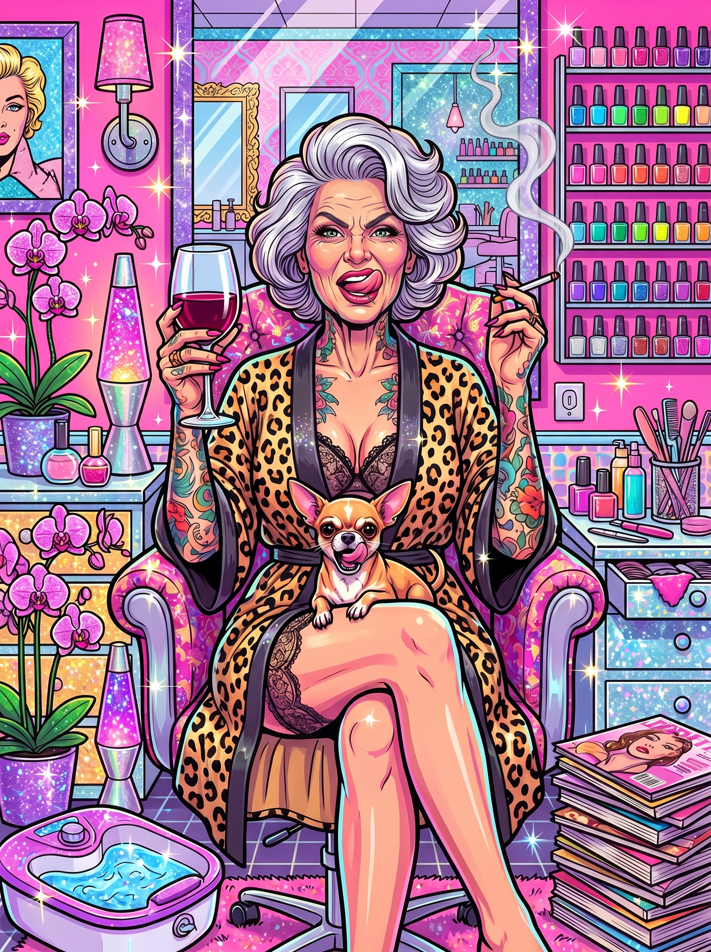Manicure with Entourage