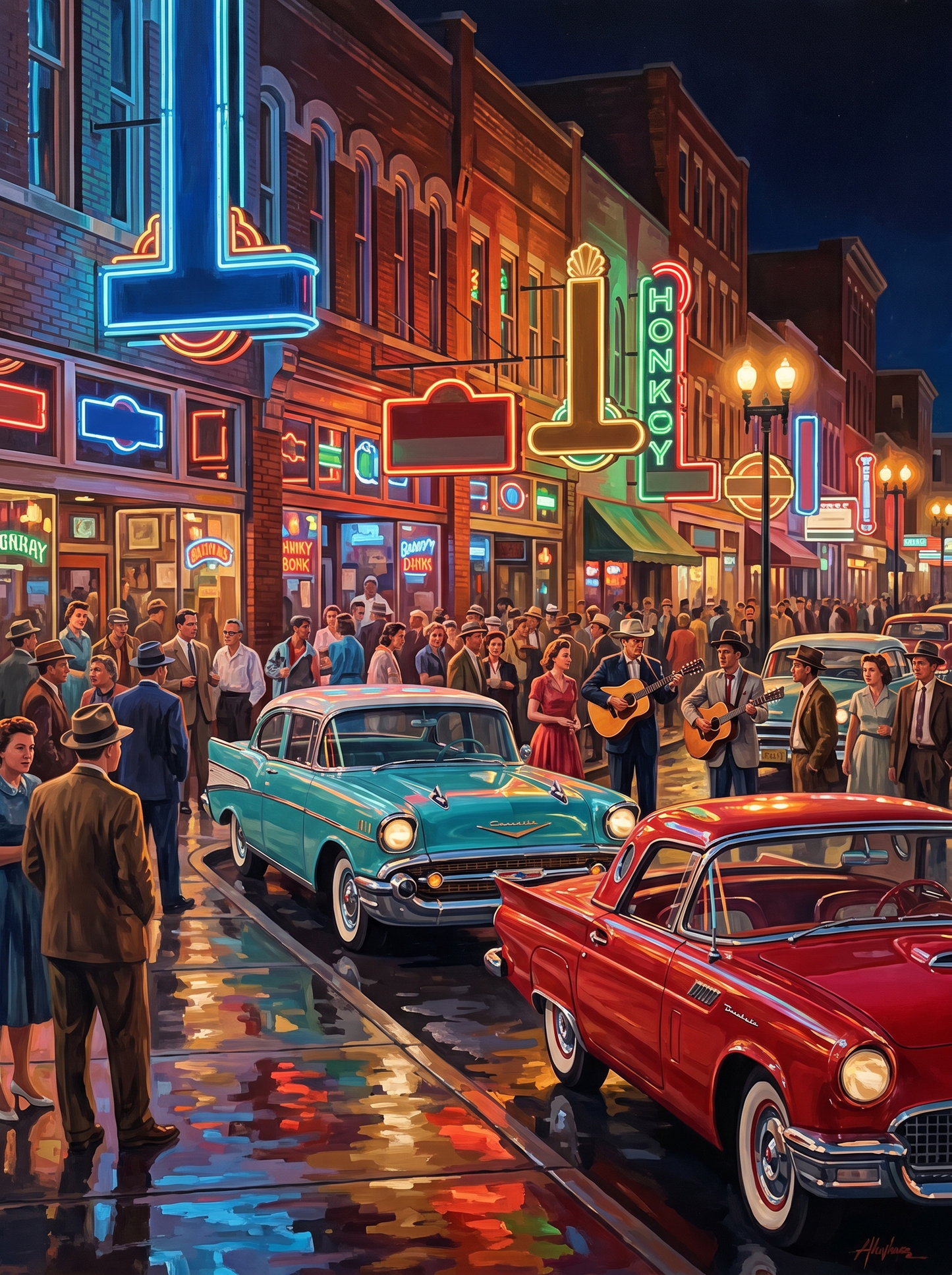 Nashville Broadway 1950s