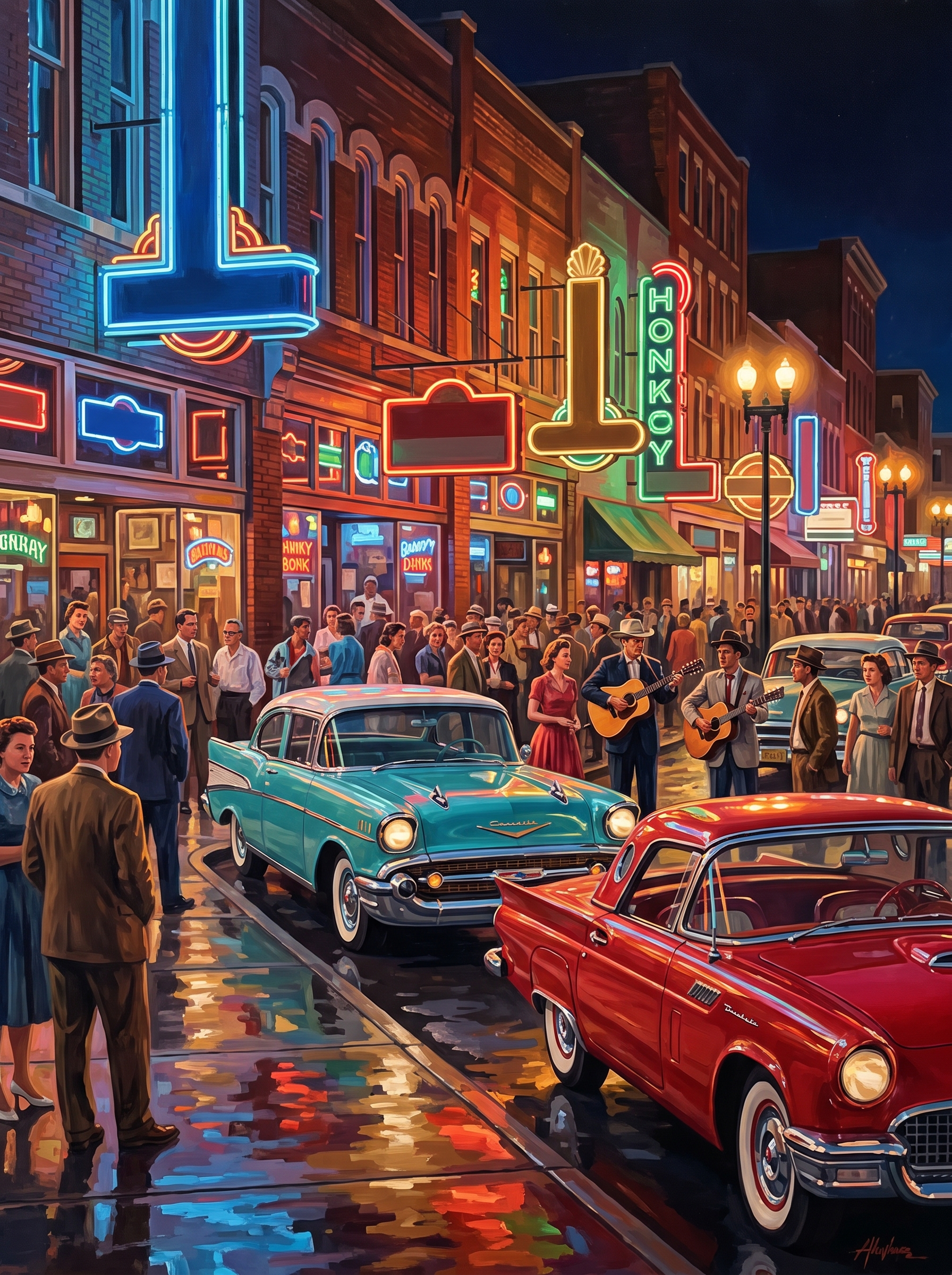Nashville Broadway 1950s