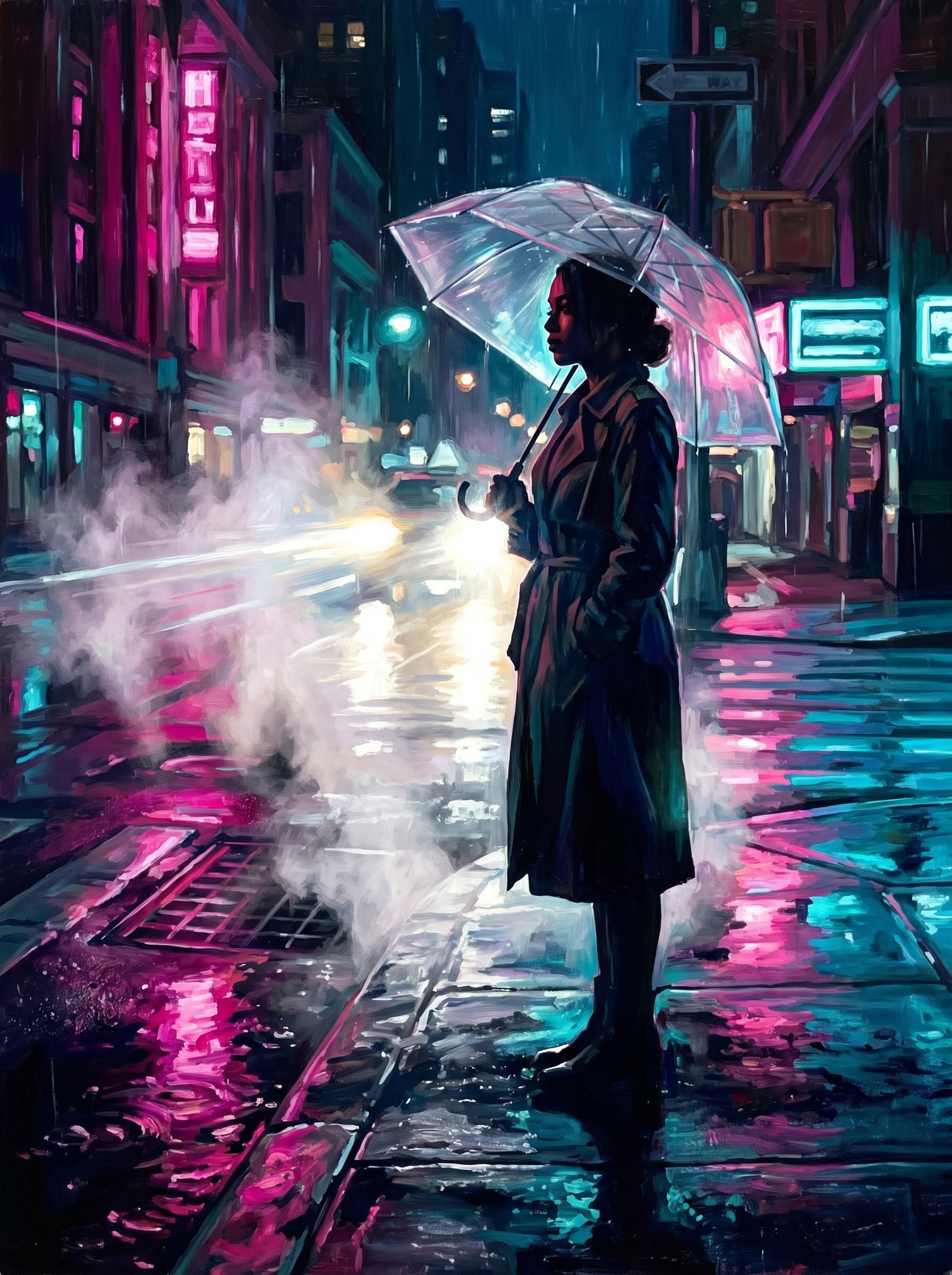 Neon Rain, Slow Walk
