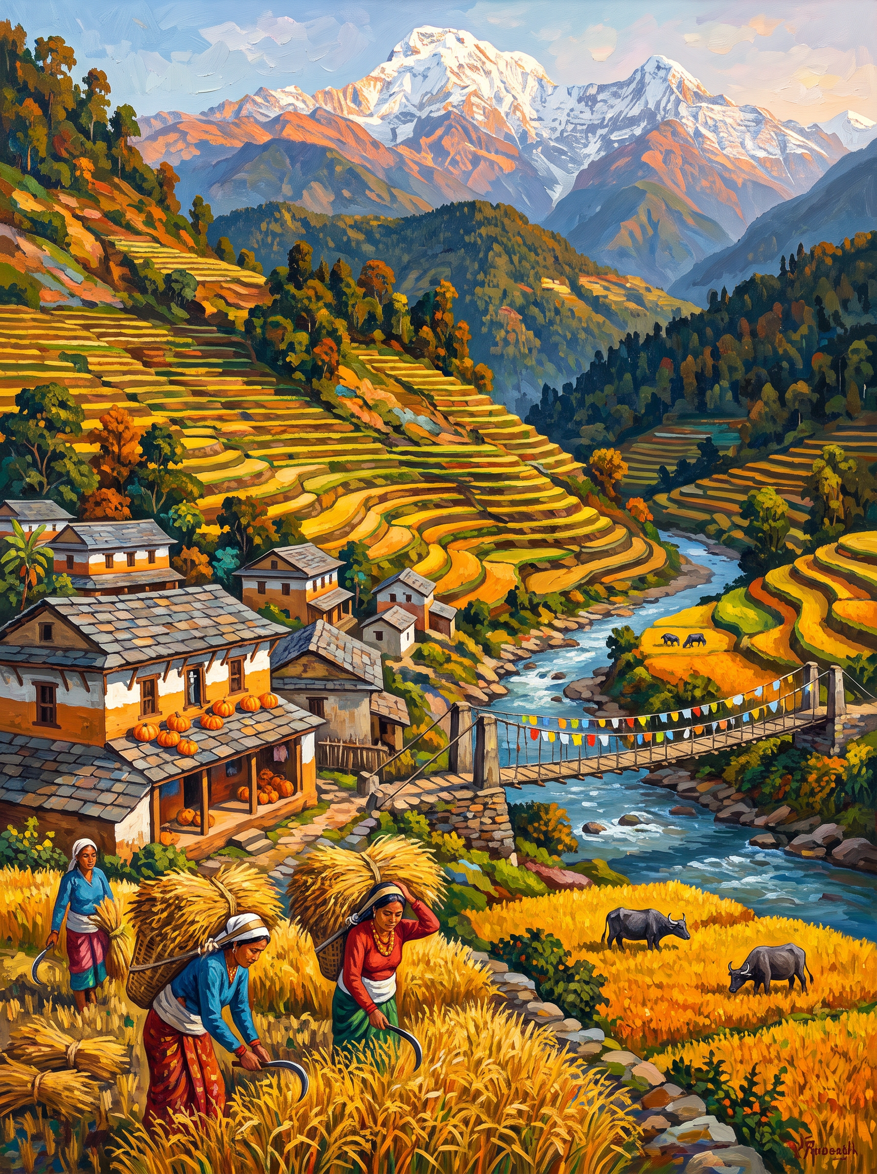 Nepal Rice Terraces