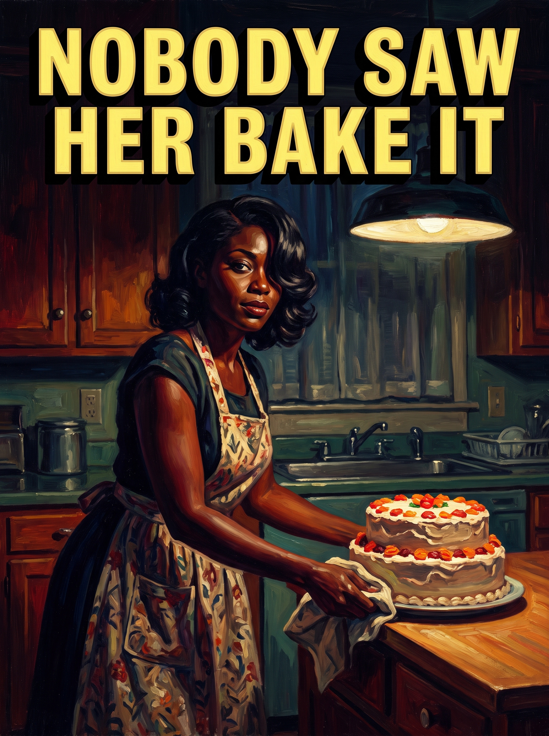 Nobody Saw Her Bake It
