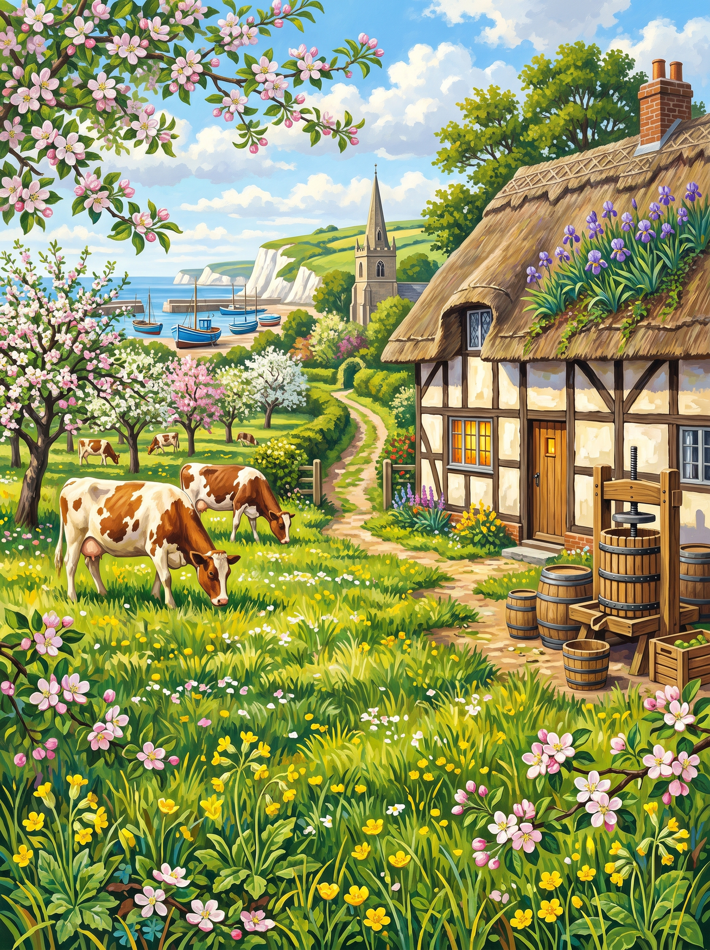 Normandy Orchard