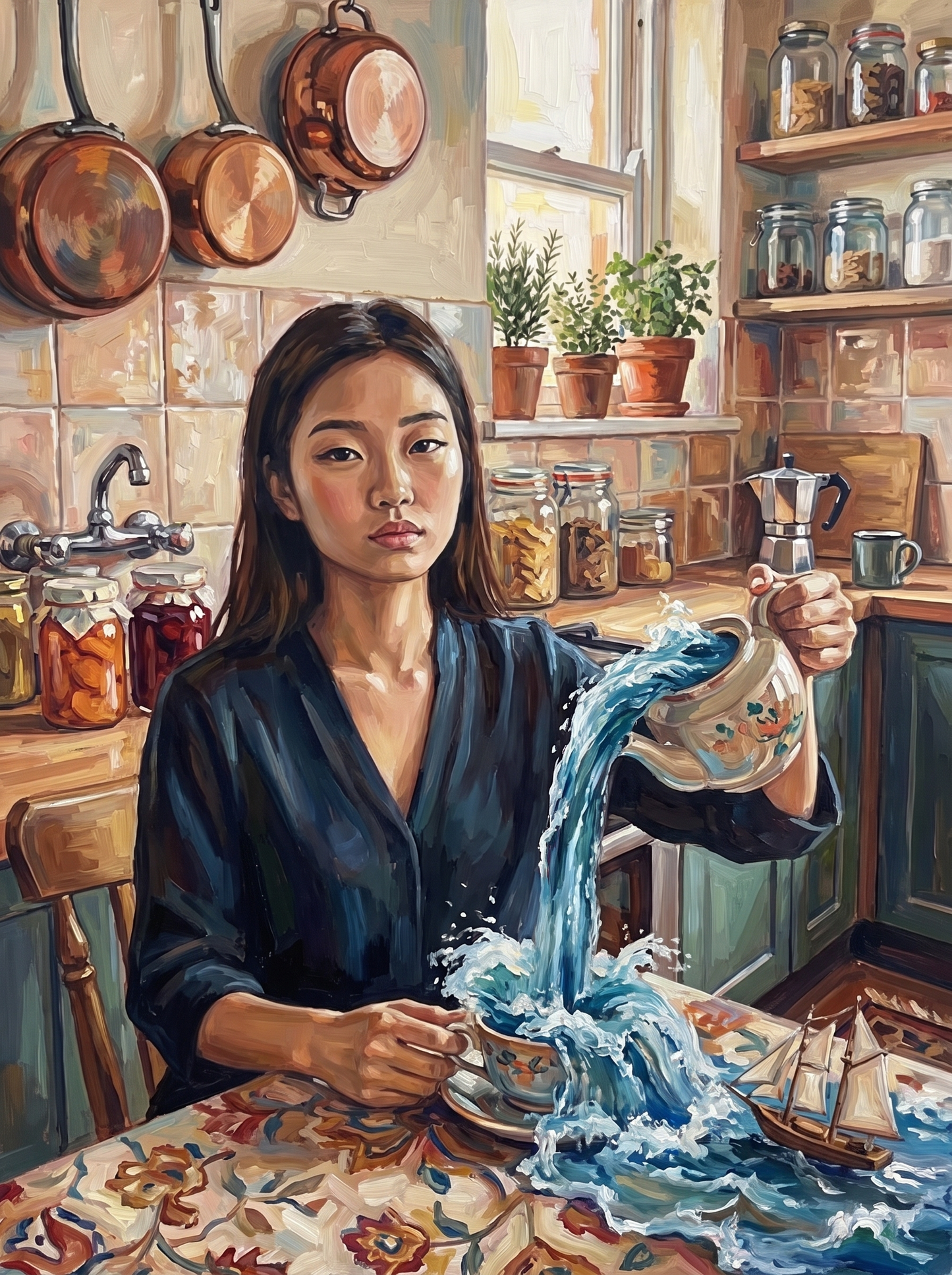 An Ocean From the Teapot