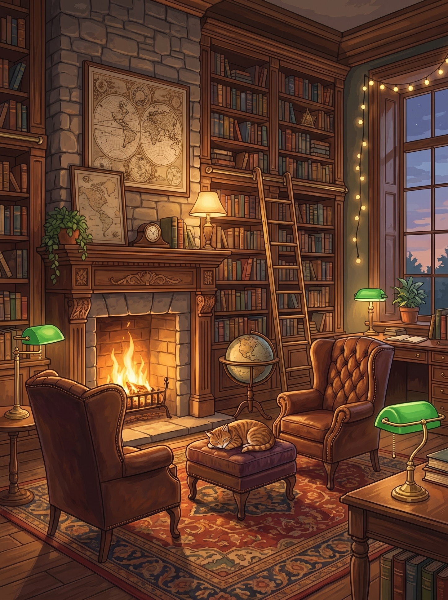 The Library Keeps Warm