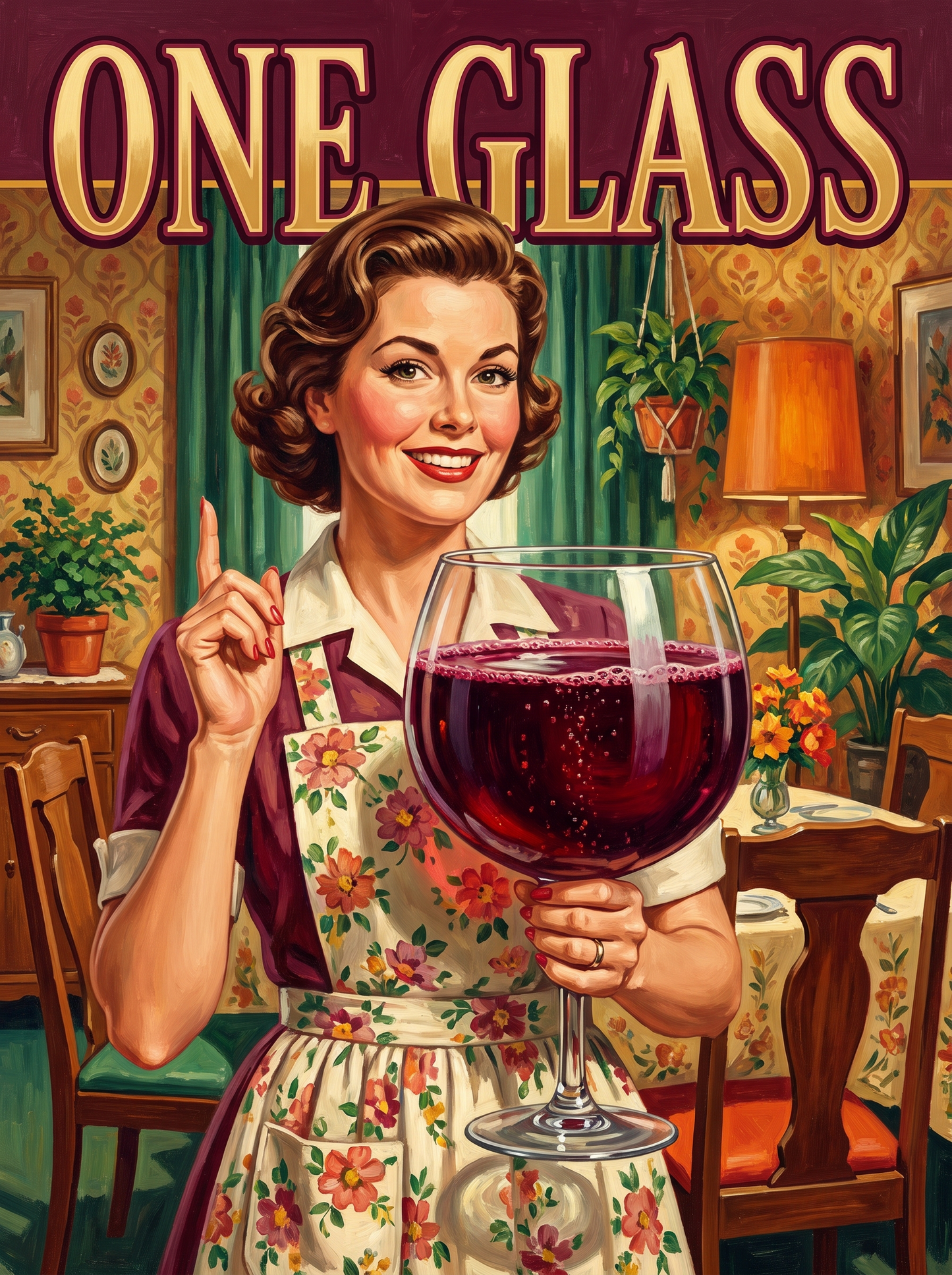 One Glass, The Apron
