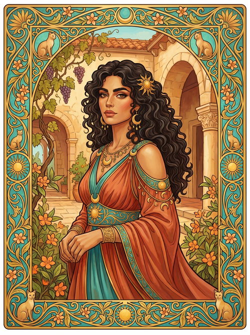 Orange Blossom Cat Maiden 2 (80 Colors)