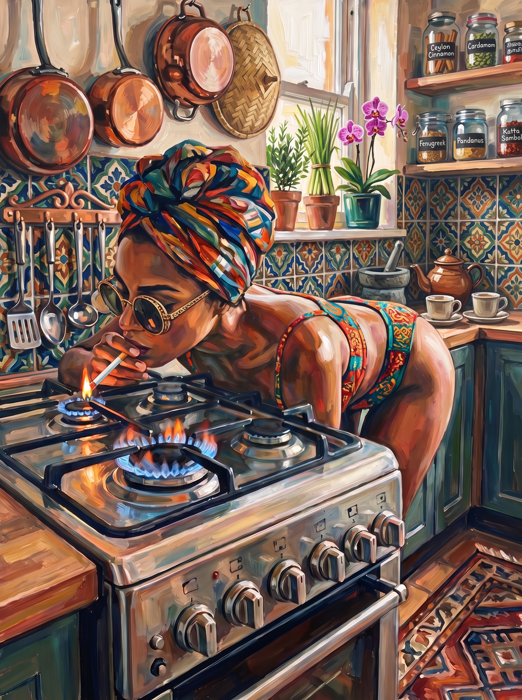 Orchid Basket Kitchen