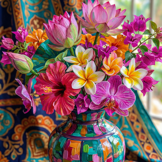 Ornamental Flowers (120 Colors)